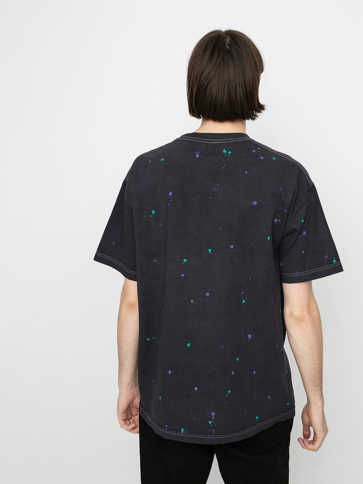 T-shirt Primitive Nuevo Puff Washed (black)