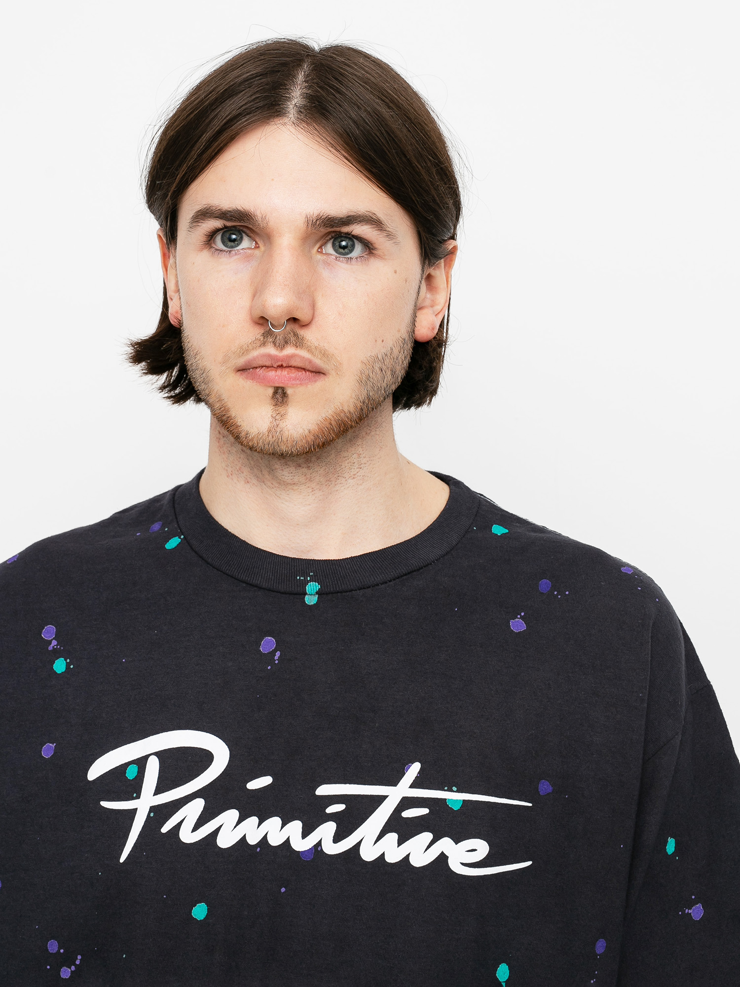 T-shirt Primitive Nuevo Puff Washed (black)