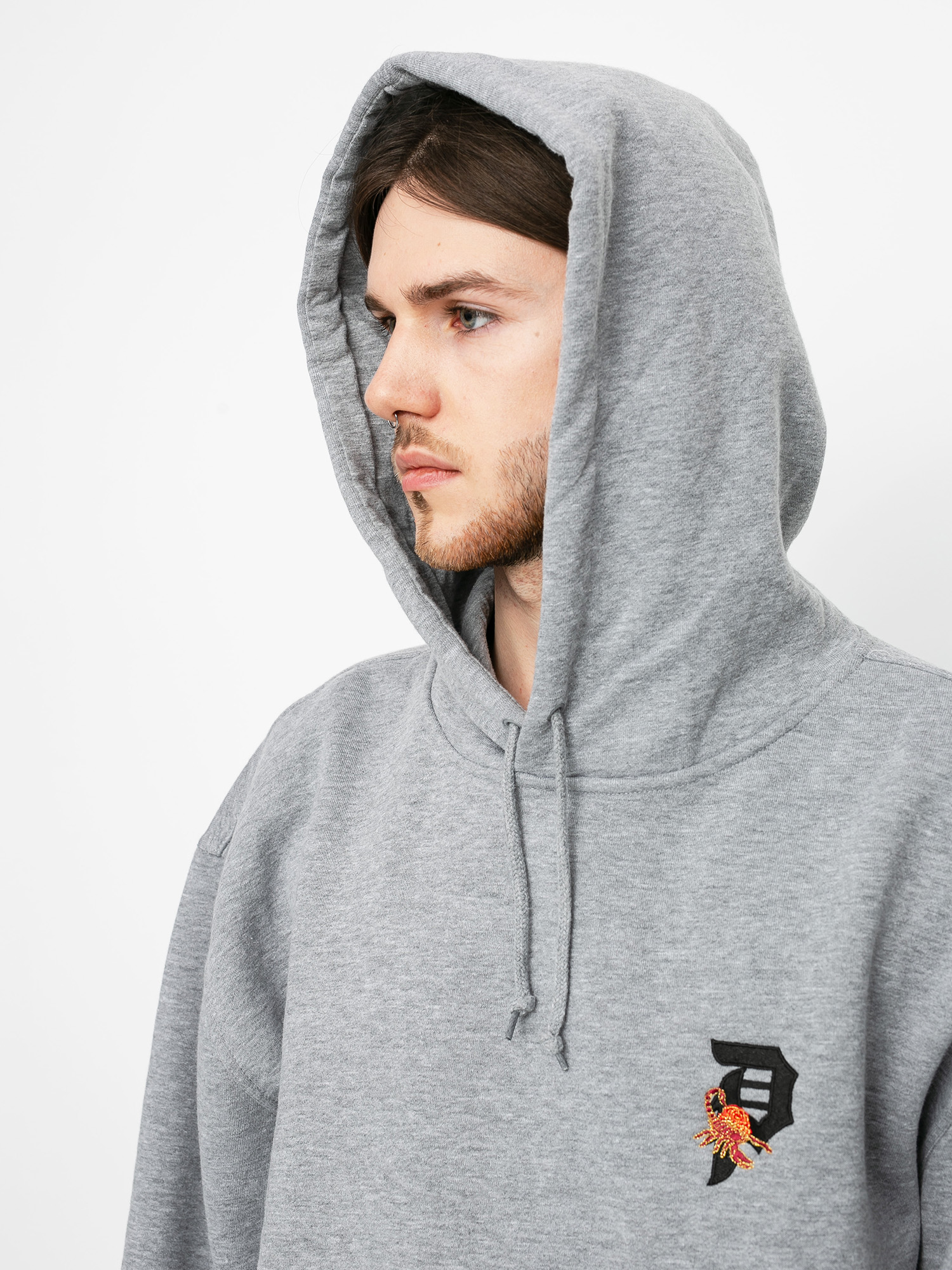 Bluza z kapturem Primitive Dirty P HD (grey heather)