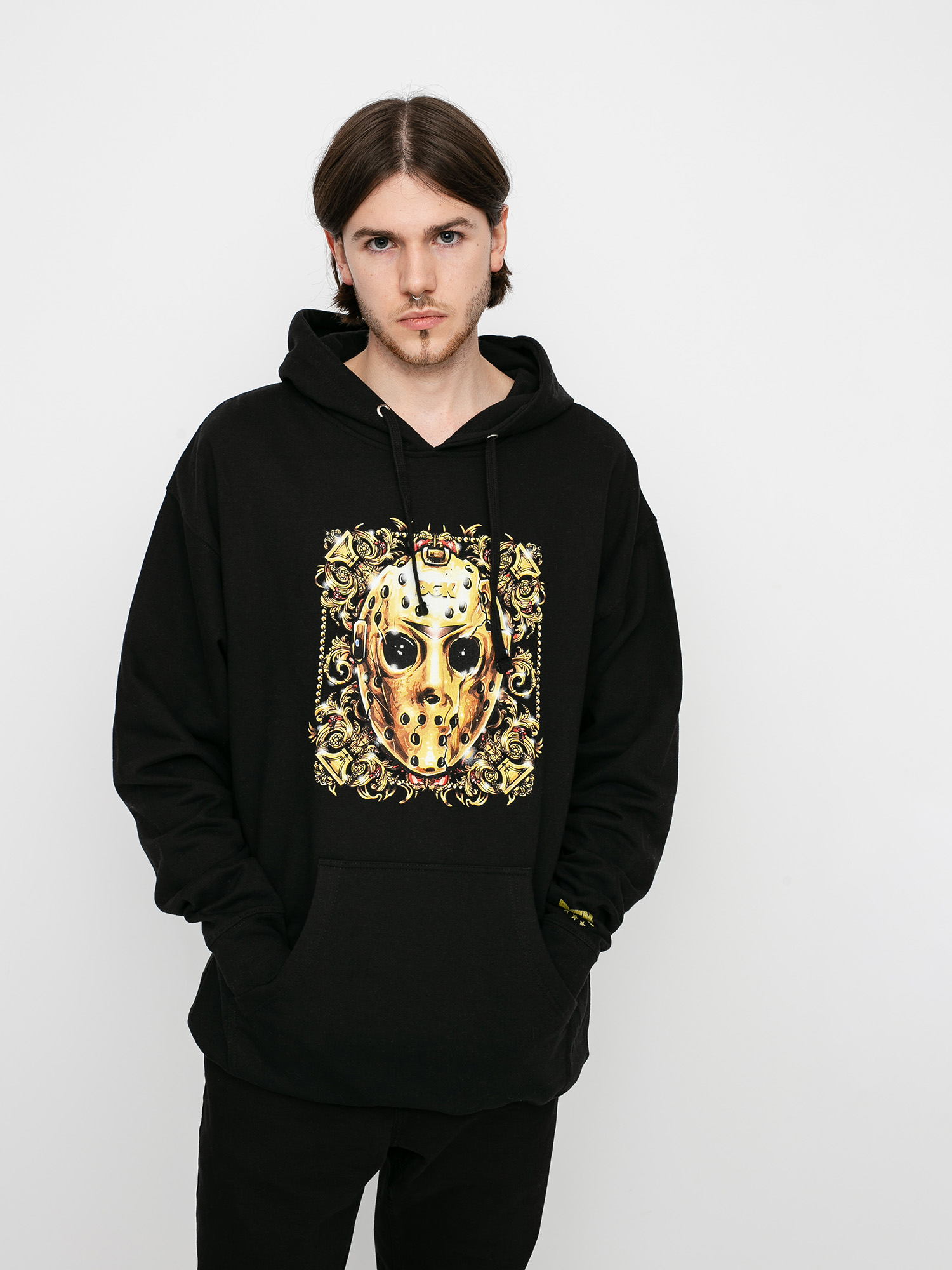 Bluza z kapturem DGK Baraque HD (black)