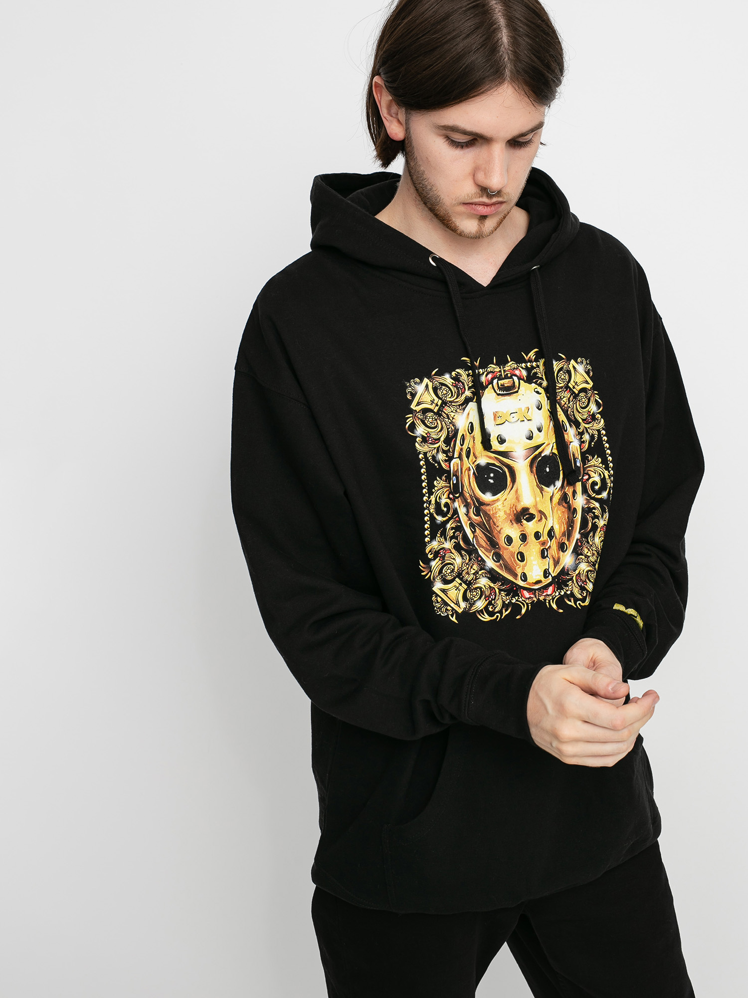 Bluza z kapturem DGK Baraque HD (black)