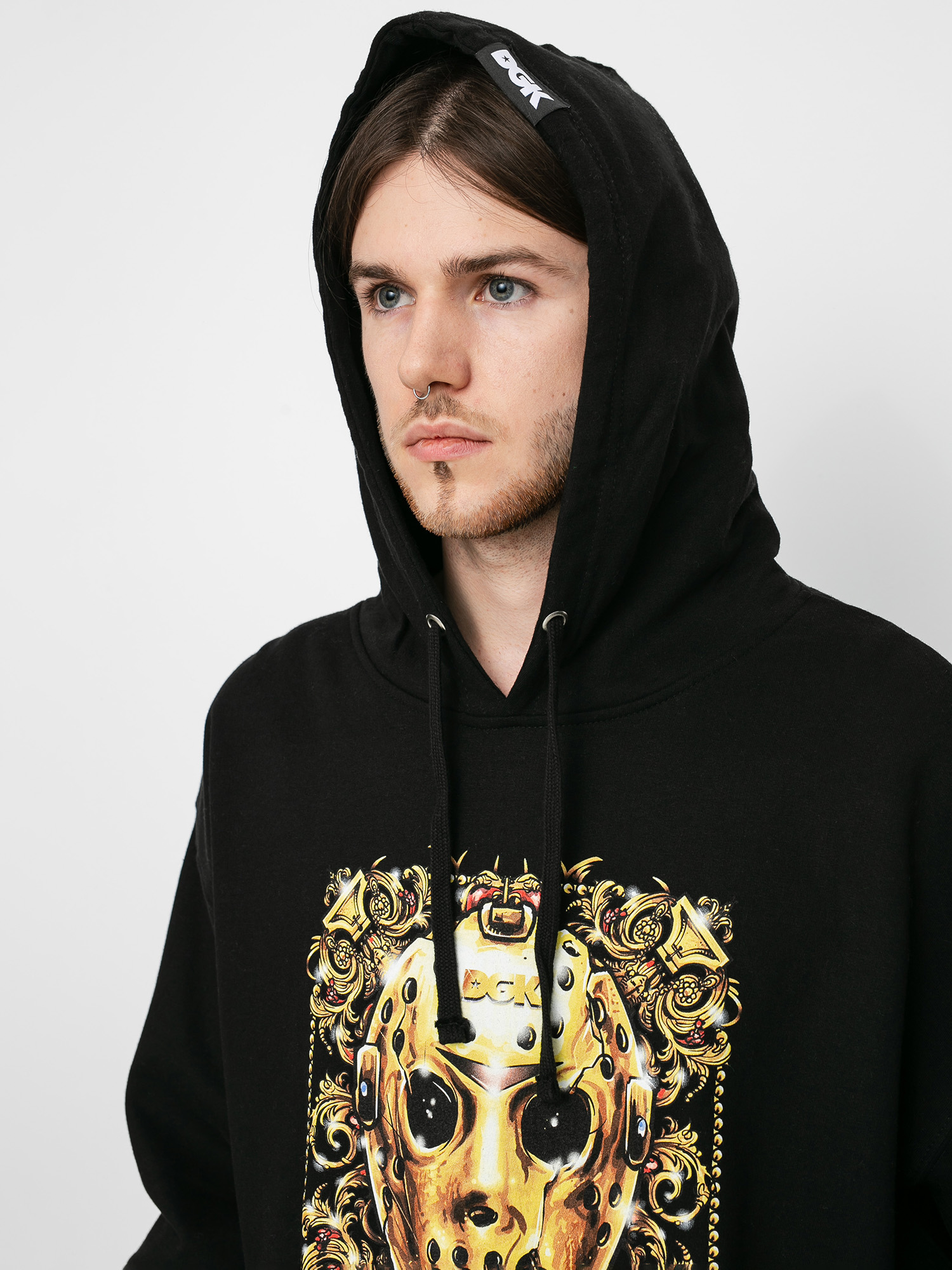 Bluza z kapturem DGK Baraque HD (black)