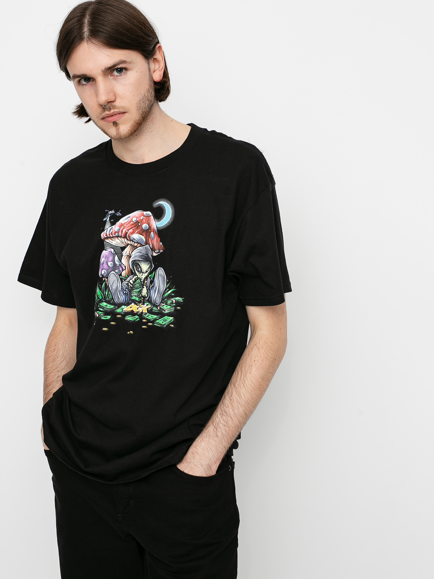 T-shirt DGK Loungin (black)