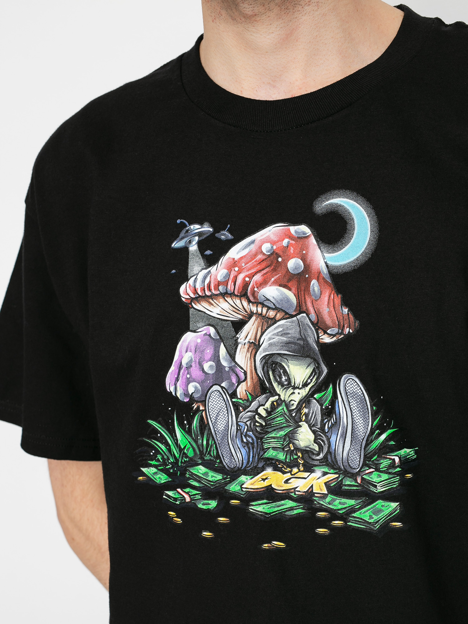 T-shirt DGK Loungin (black)