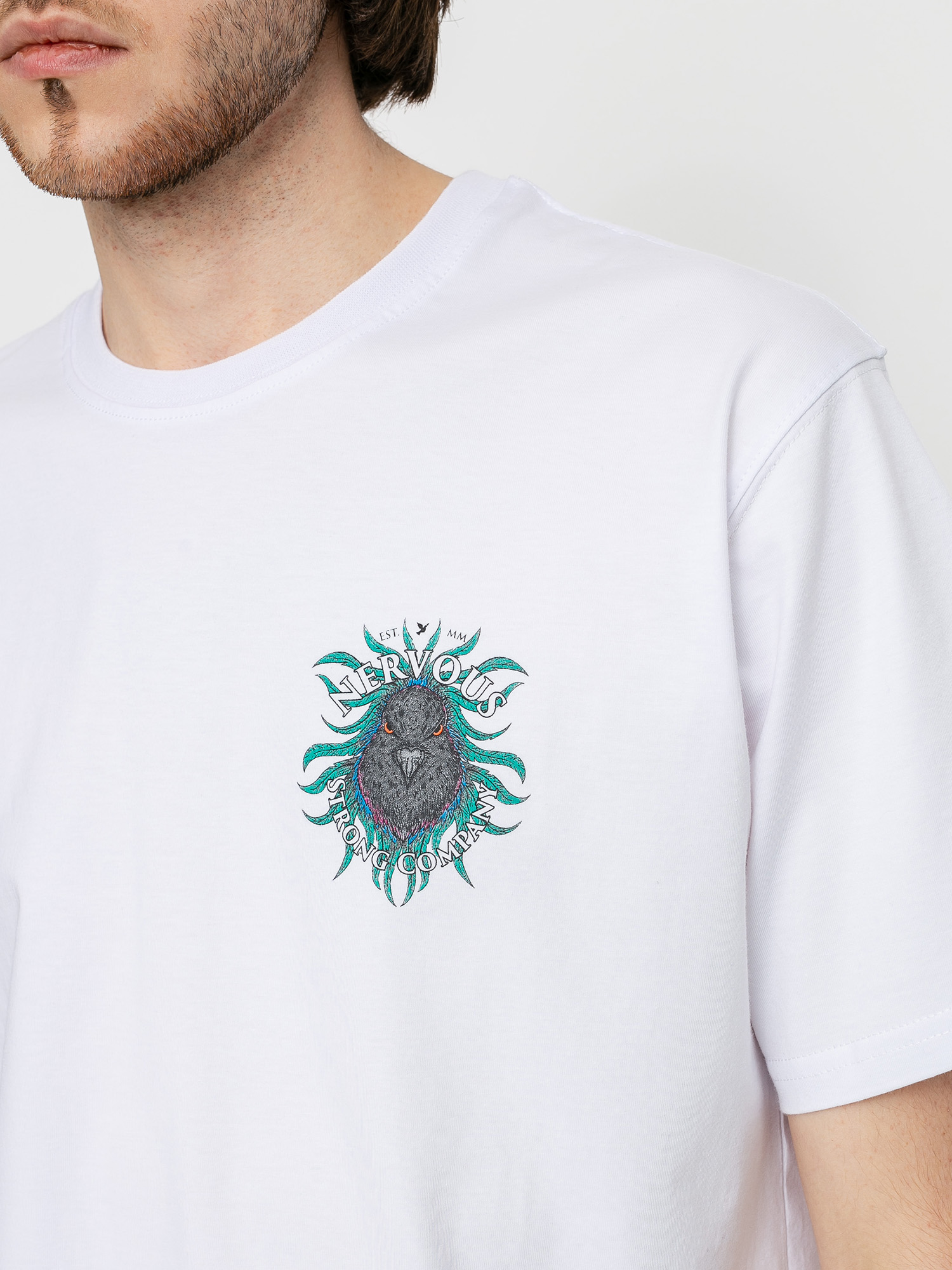 T-shirt Nervous Liondove (white)