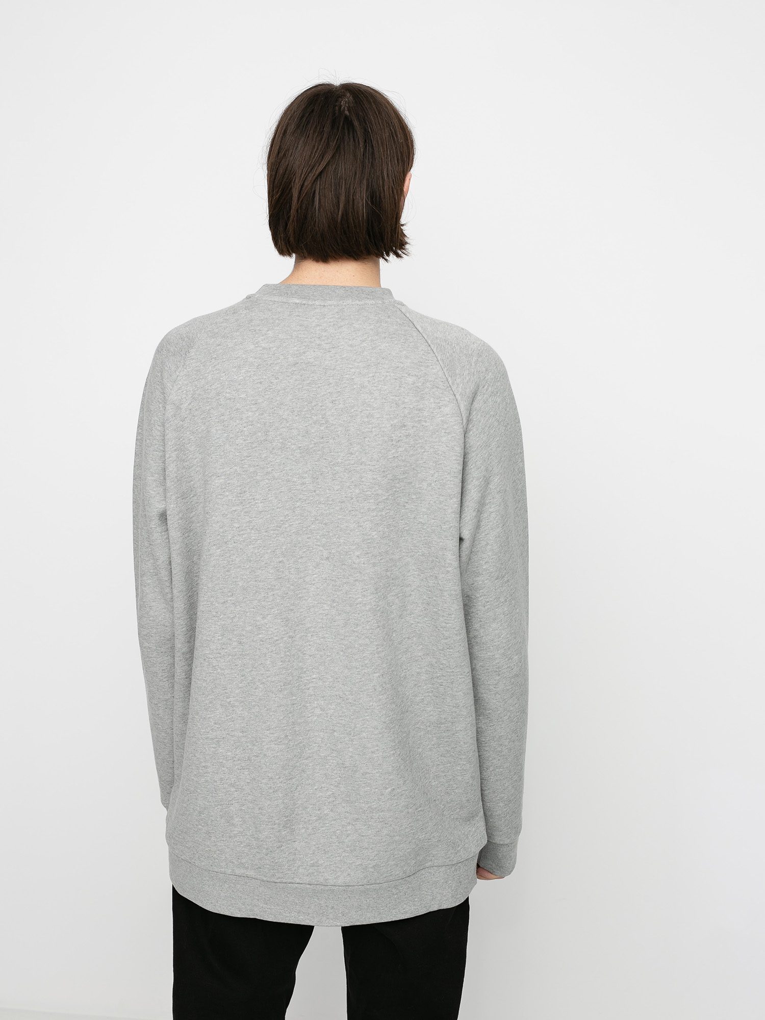 Bluza adidas Originals Trefoil Crew (medium grey heather)
