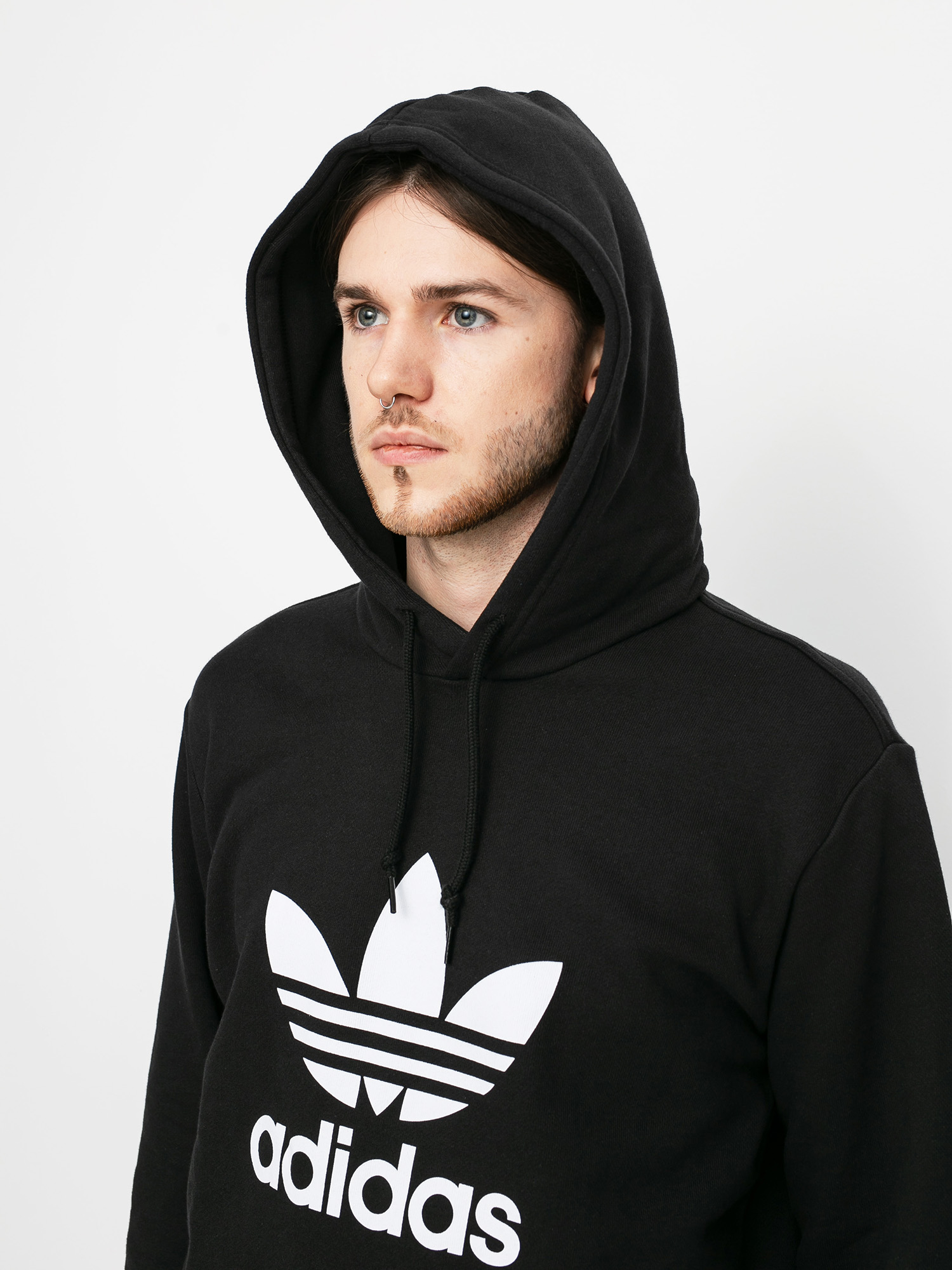 Bluza z kapturem adidas Originals Trefoil HD (black)