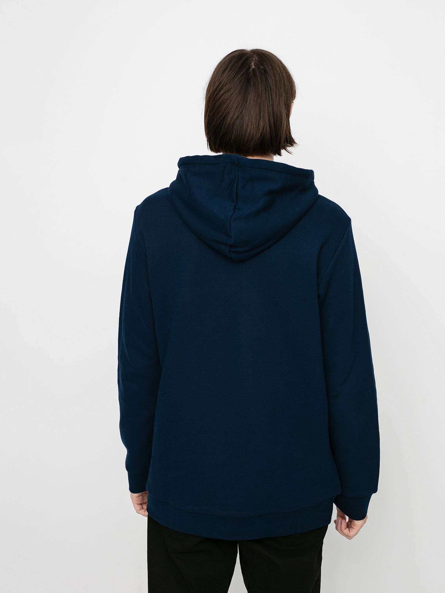 Bluza z kapturem adidas Originals Trefoil HD (collegiate navy/white)