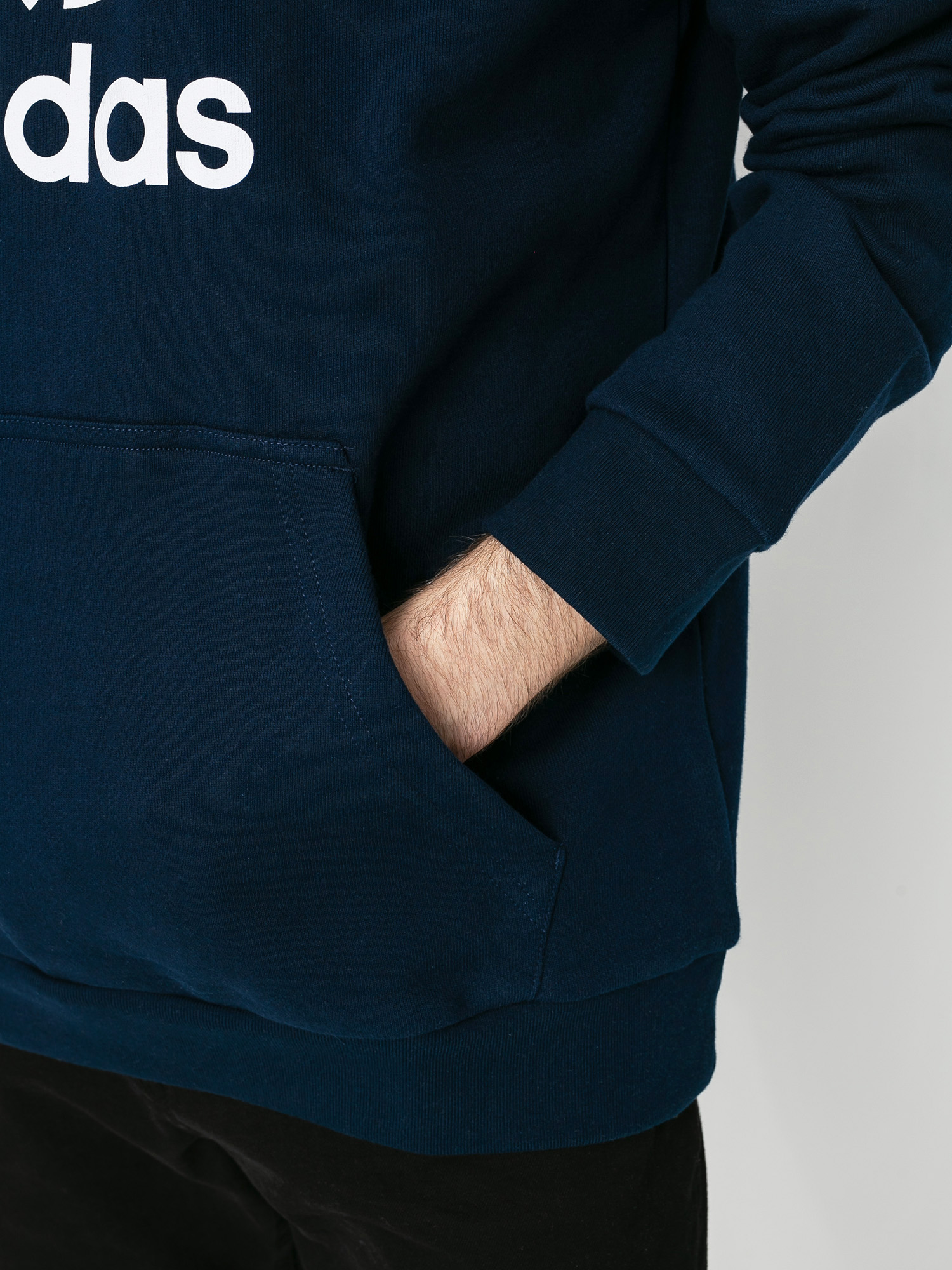 Bluza z kapturem adidas Originals Trefoil HD (collegiate navy/white)
