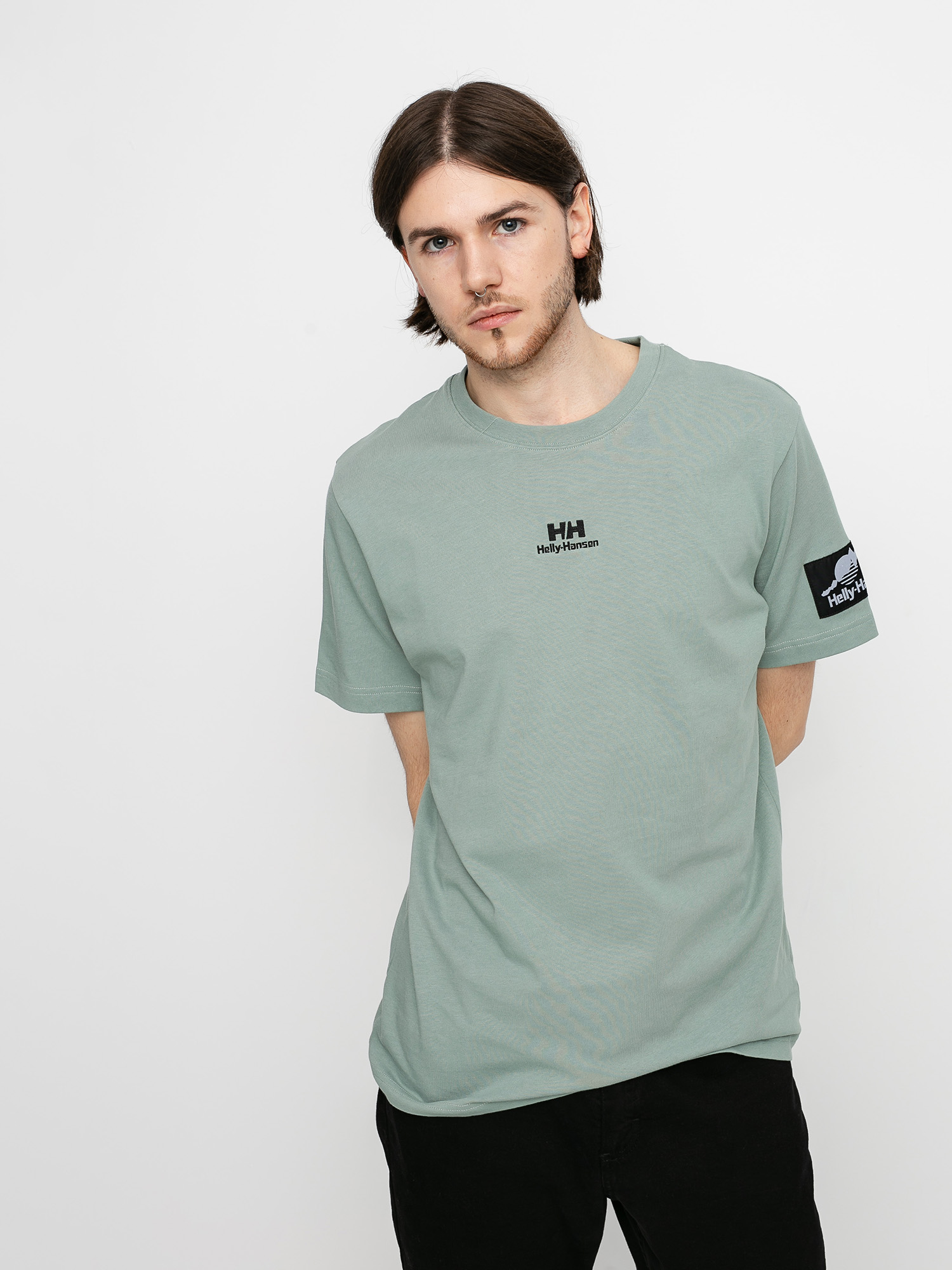 T-shirt Helly Hansen Twin Logo (eucalyptus)