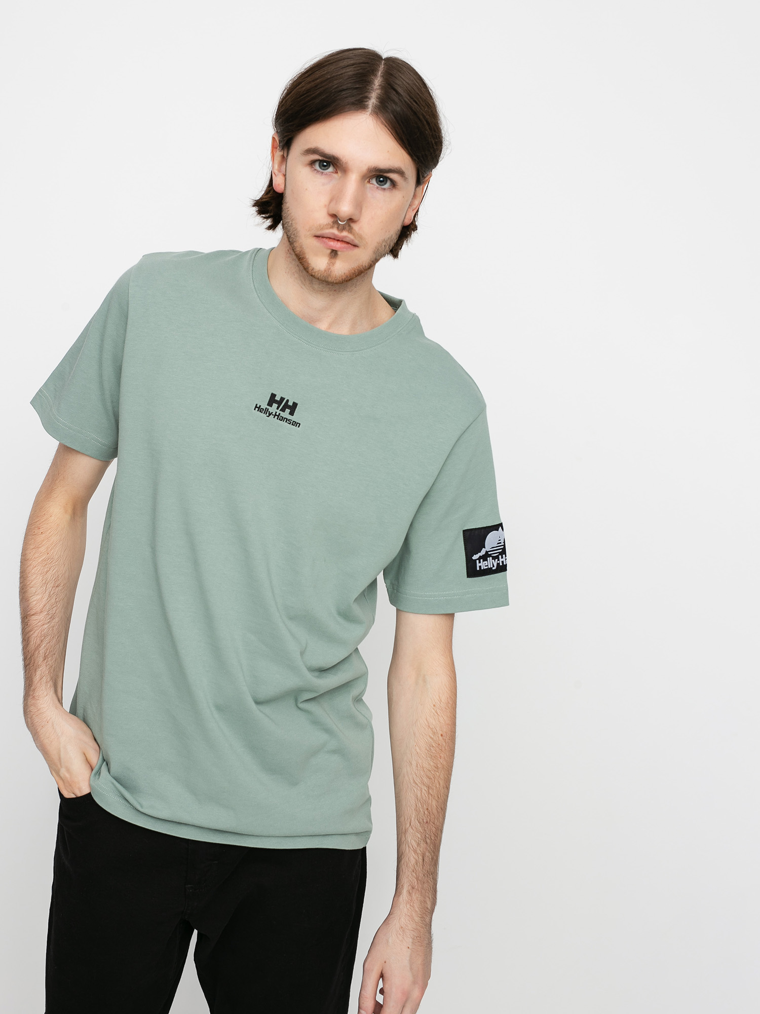 T-shirt Helly Hansen Twin Logo (eucalyptus)