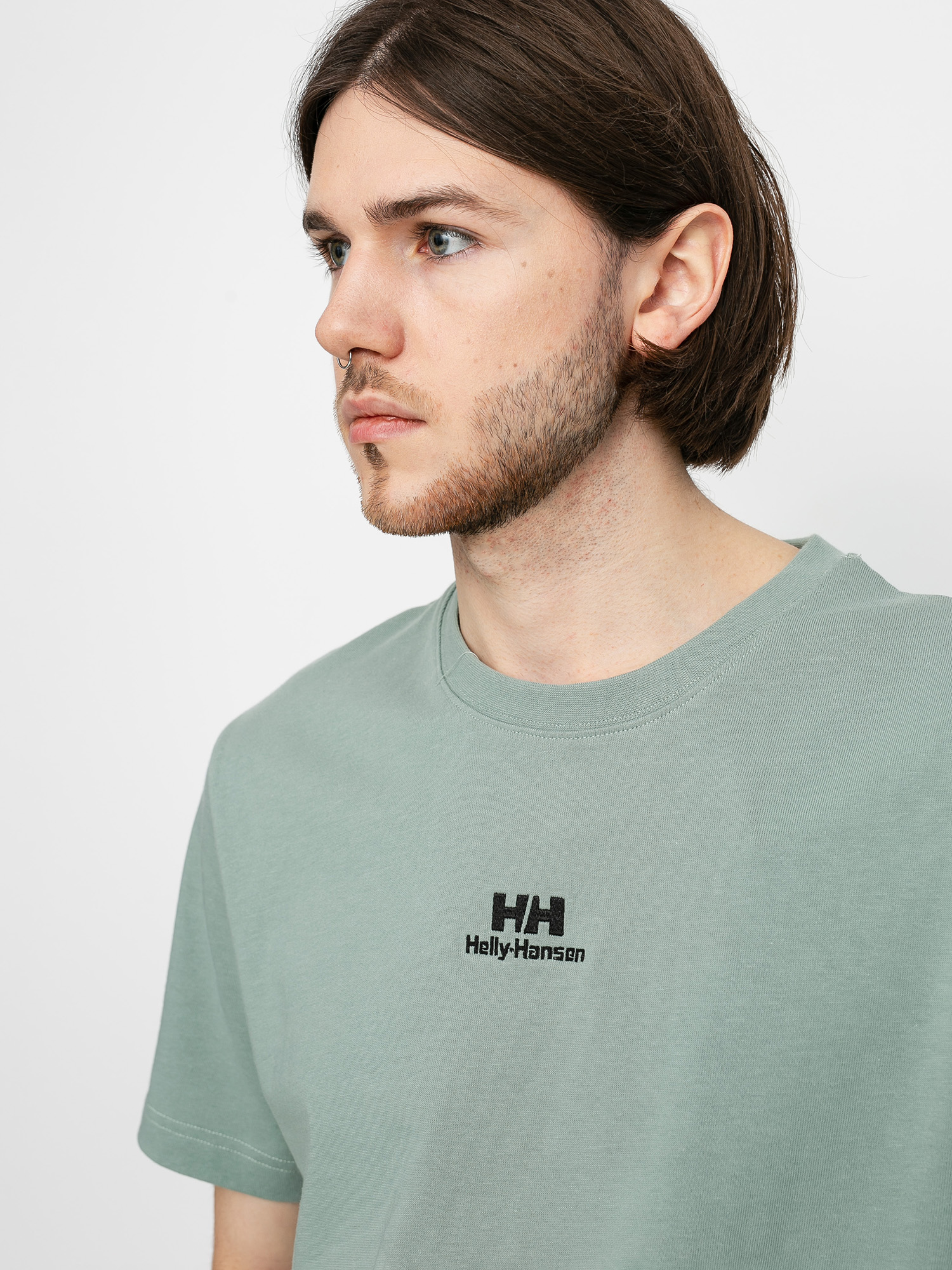 T-shirt Helly Hansen Twin Logo (eucalyptus)