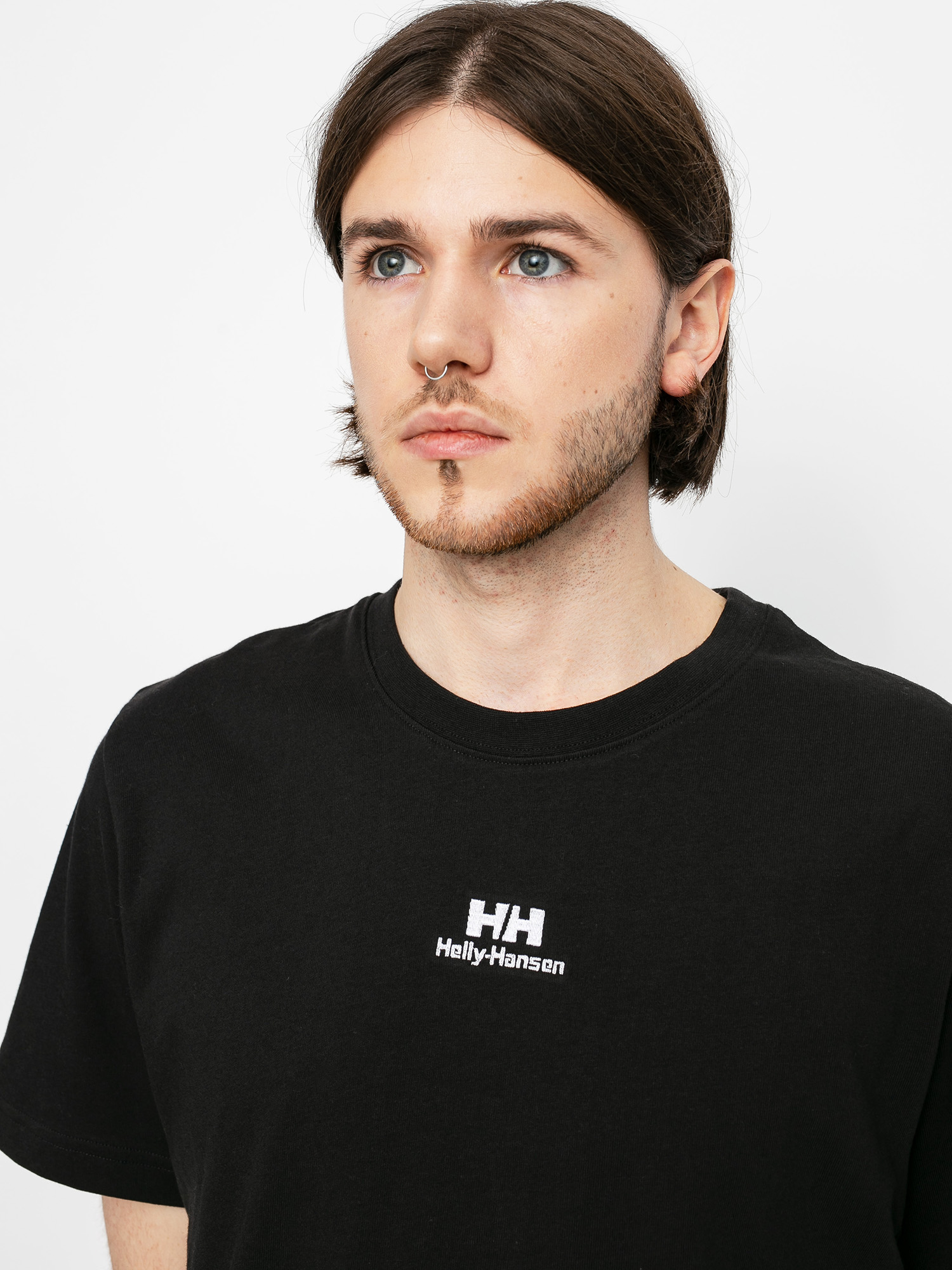 T-shirt Helly Hansen Twin Logo (black)