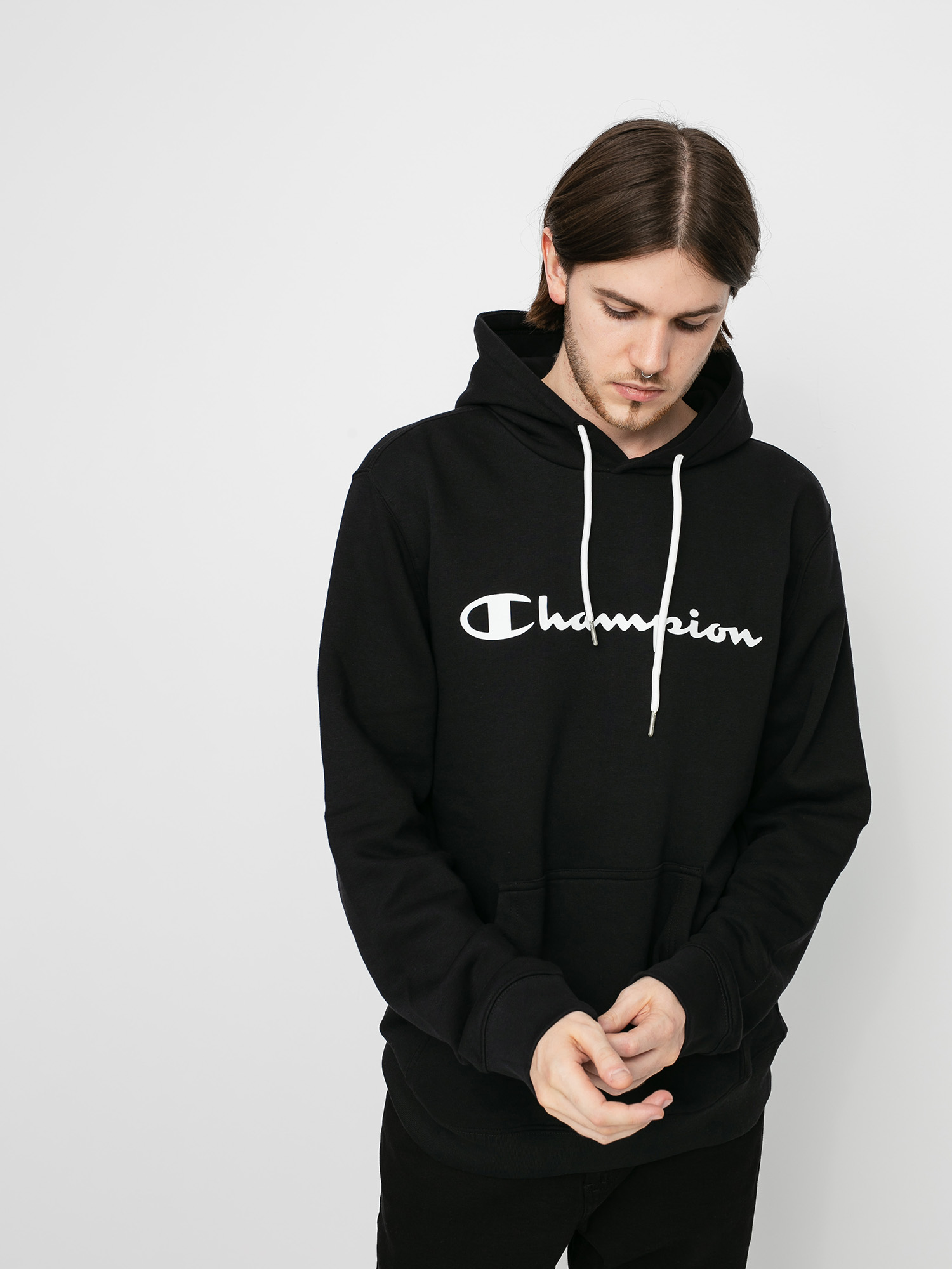 Bluza z kapturem Champion Legacy Sweatshirt HD 214743 (nbk)