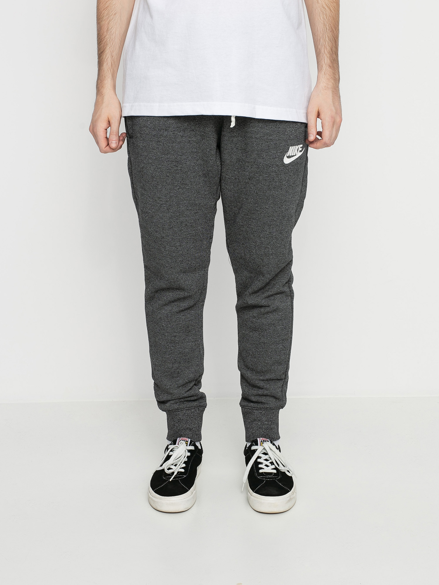 Spodnie Nike Sportswear Heritage (black/htr/sail)