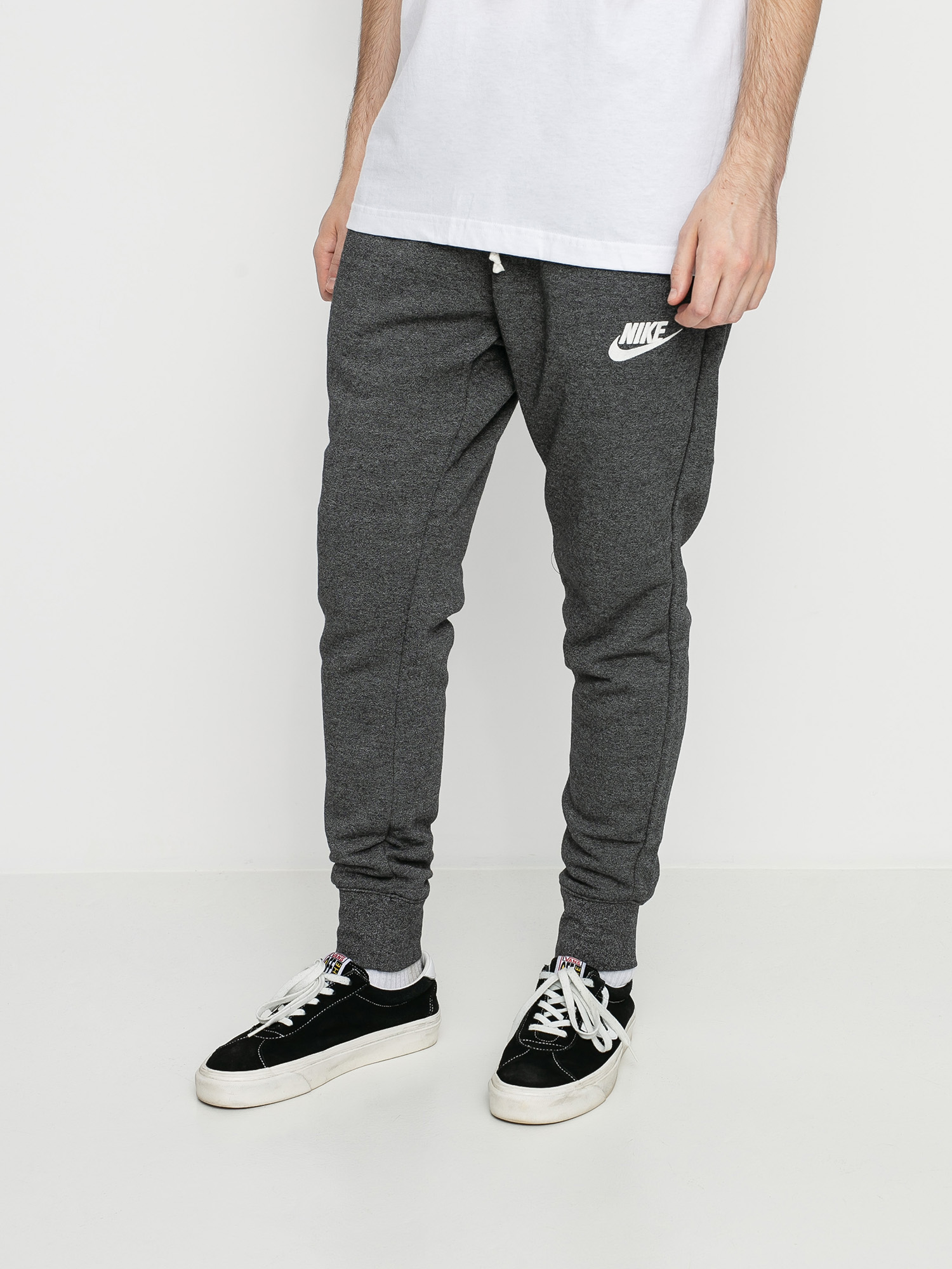 Spodnie Nike Sportswear Heritage (black/htr/sail)
