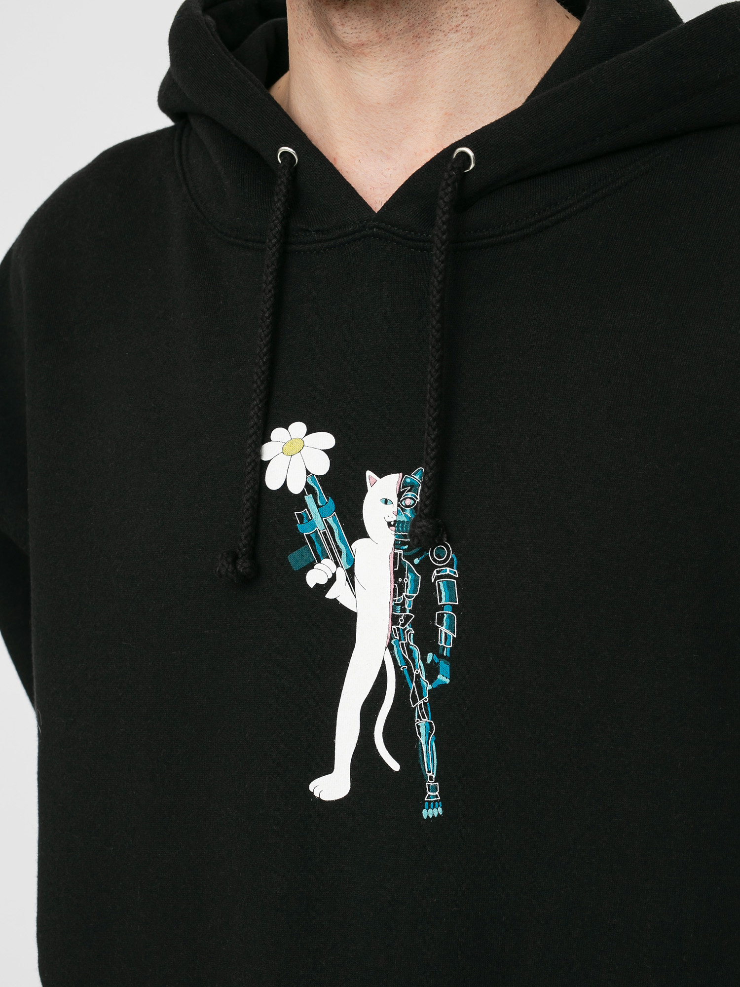 Bluza z kapturem RipNDip Nerminator HD (black)