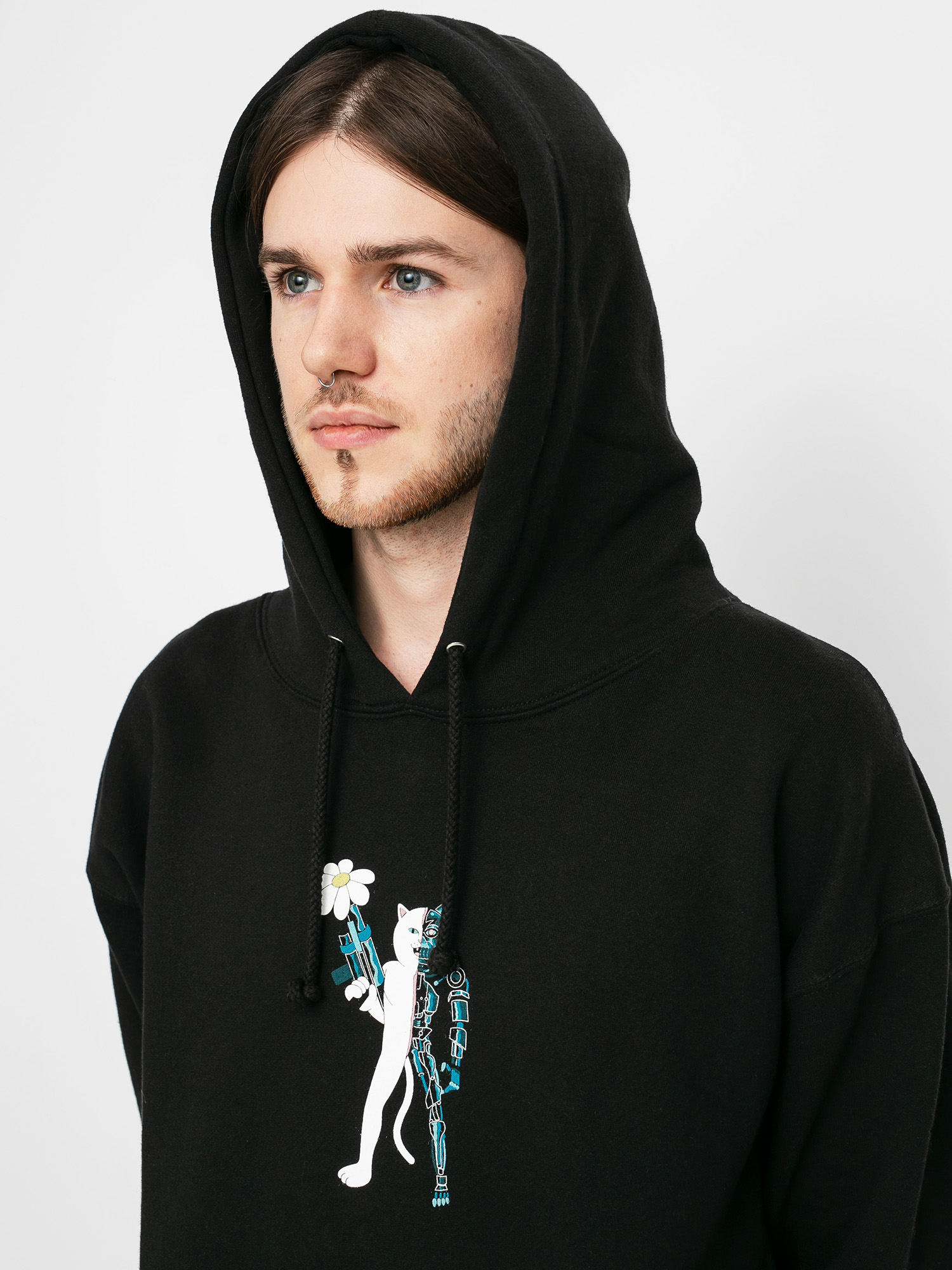 Bluza z kapturem RipNDip Nerminator HD (black)