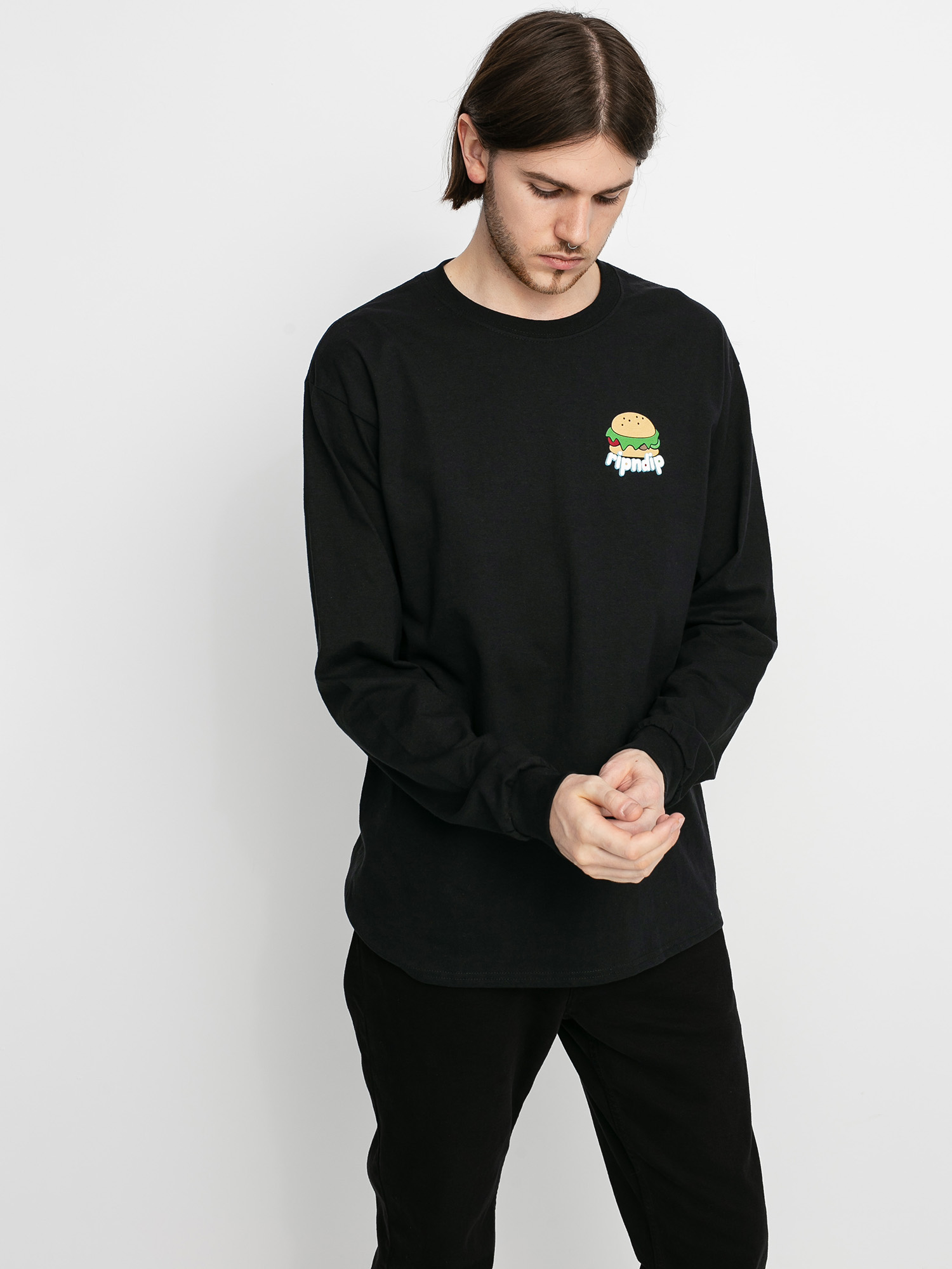 Longsleeve RipNDip Fat Hungry Baby (black)