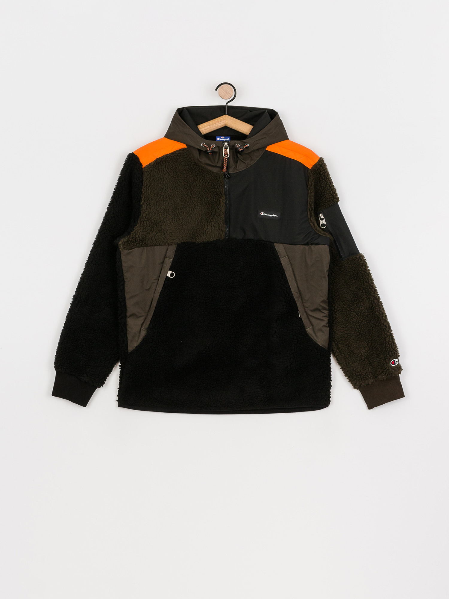 Męski Polar Champion Half Zip Sweatshirt HD 214812 (nbk/blv/crt)