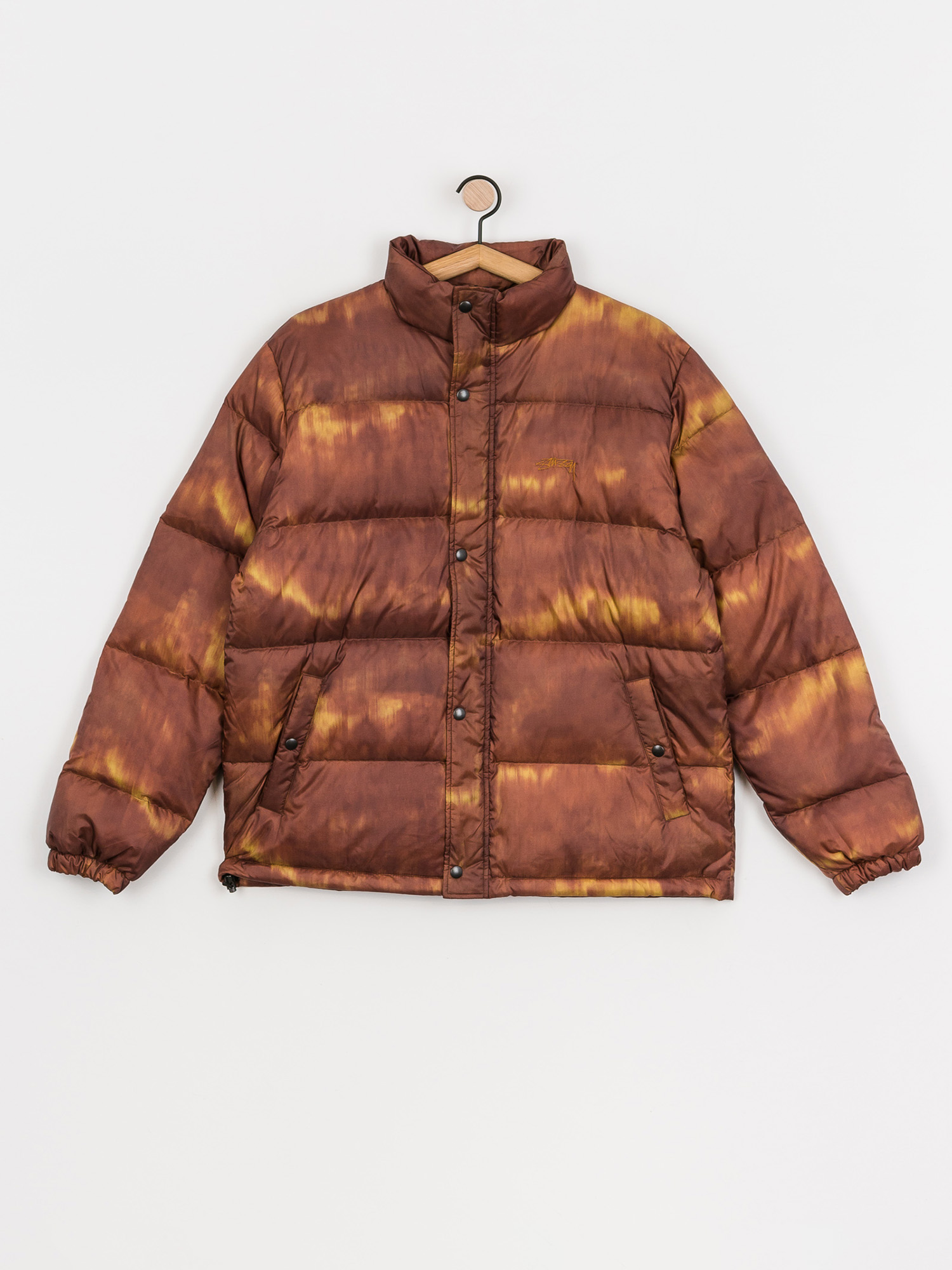 Kurtka Stussy Aurora Puffer (brown)