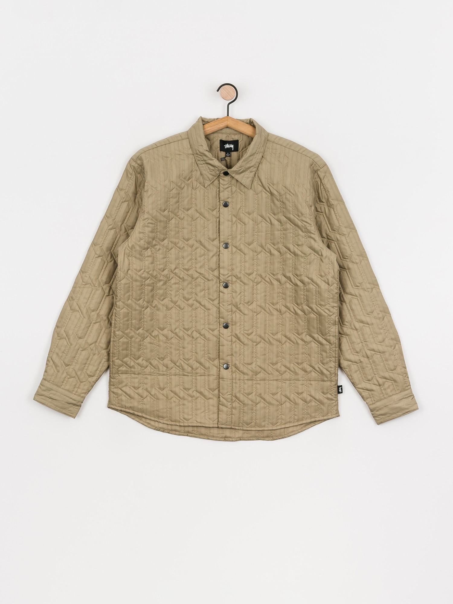 Koszula Stussy Quilted Insulated (beige)