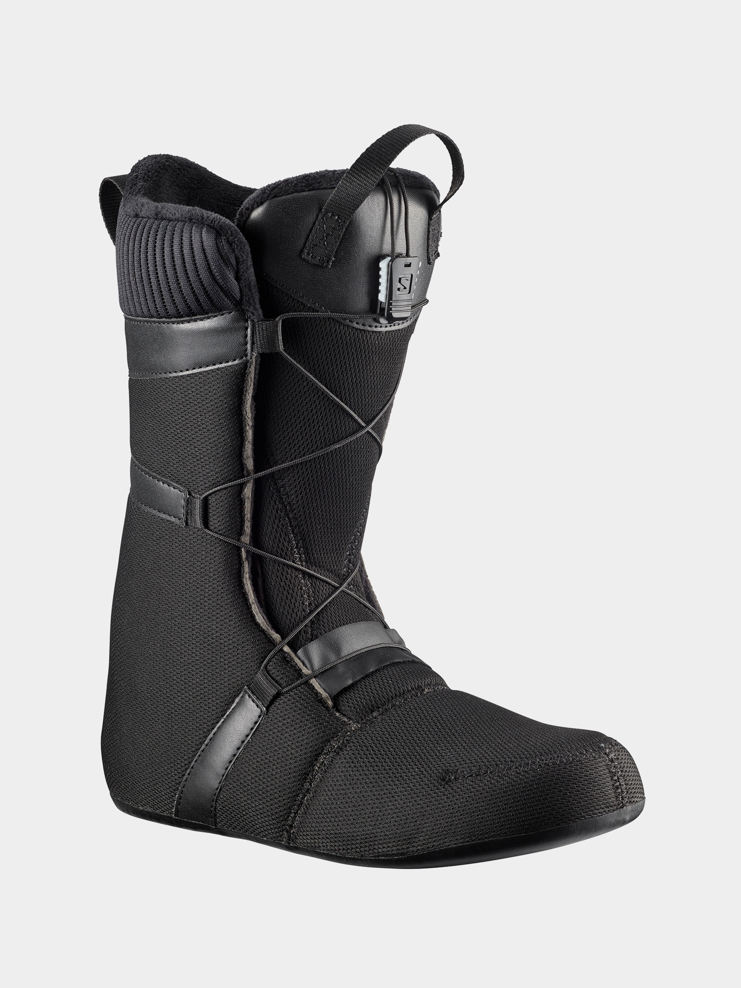 Damskie Buty snowboardowe Salomon Kiana Dual Boa (black/black/white)