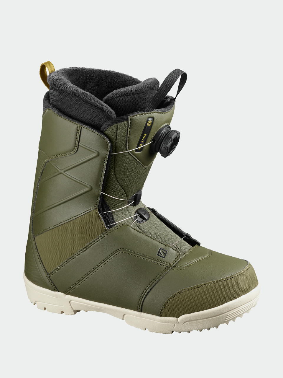 Męskie Buty snowboardowe Salomon Faction Boa (olive nigh/olive nigh/r)