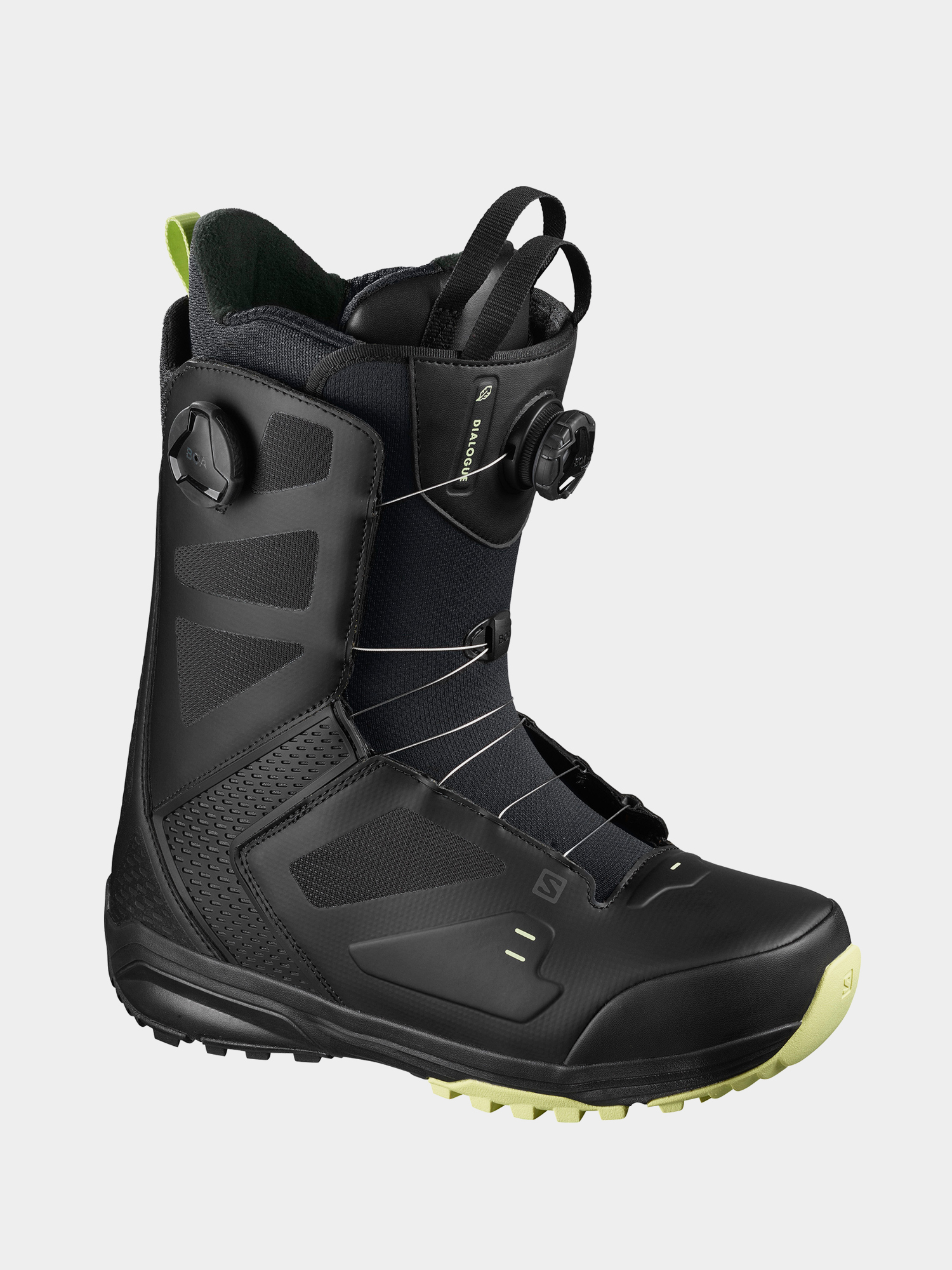 Męskie Buty snowboardowe Salomon Dialogue Dual Boa (bk/bk/butterfly)