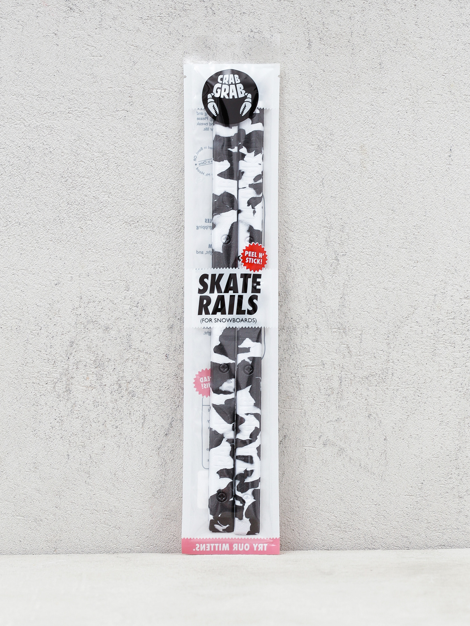 Podkładka Crab Grab Skate Rails (black white swirl)