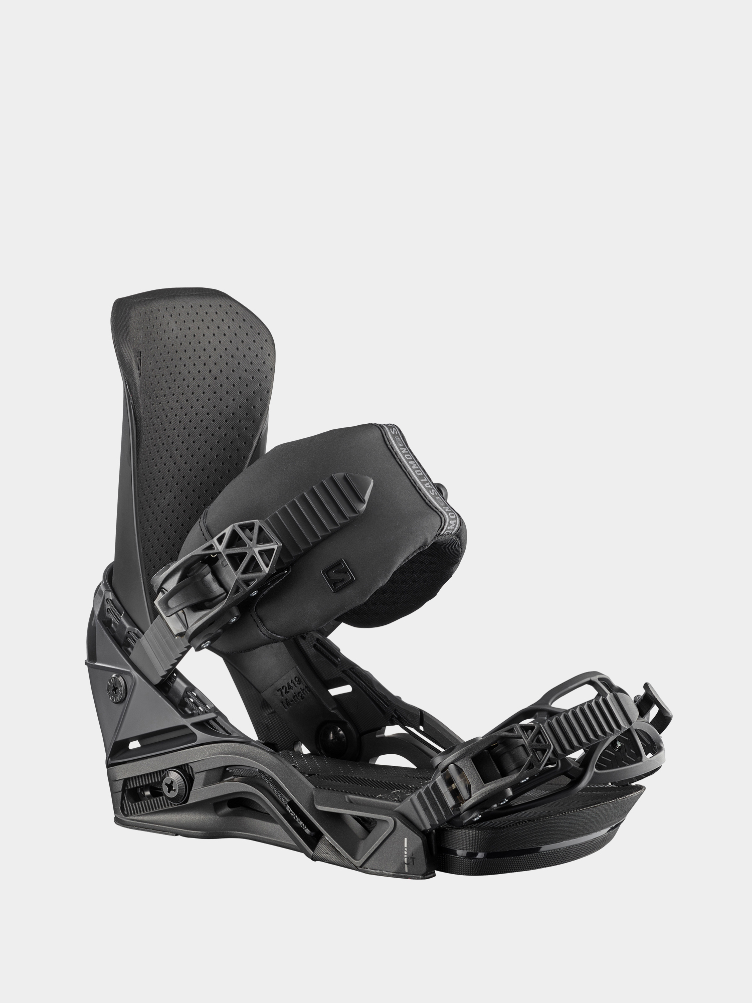 Męskie Wiązania snowboardowe Salomon District (black)