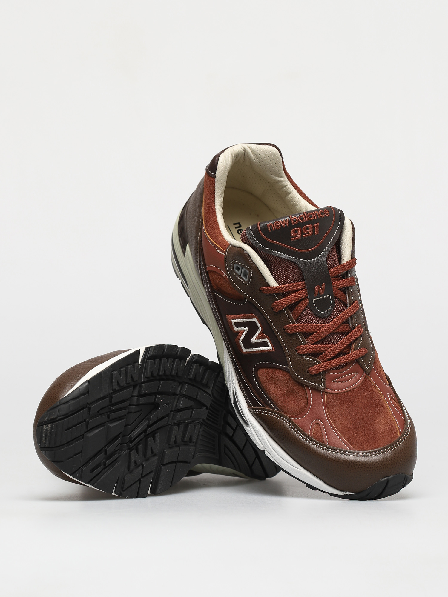 Buty New Balance 991 (brown multi)