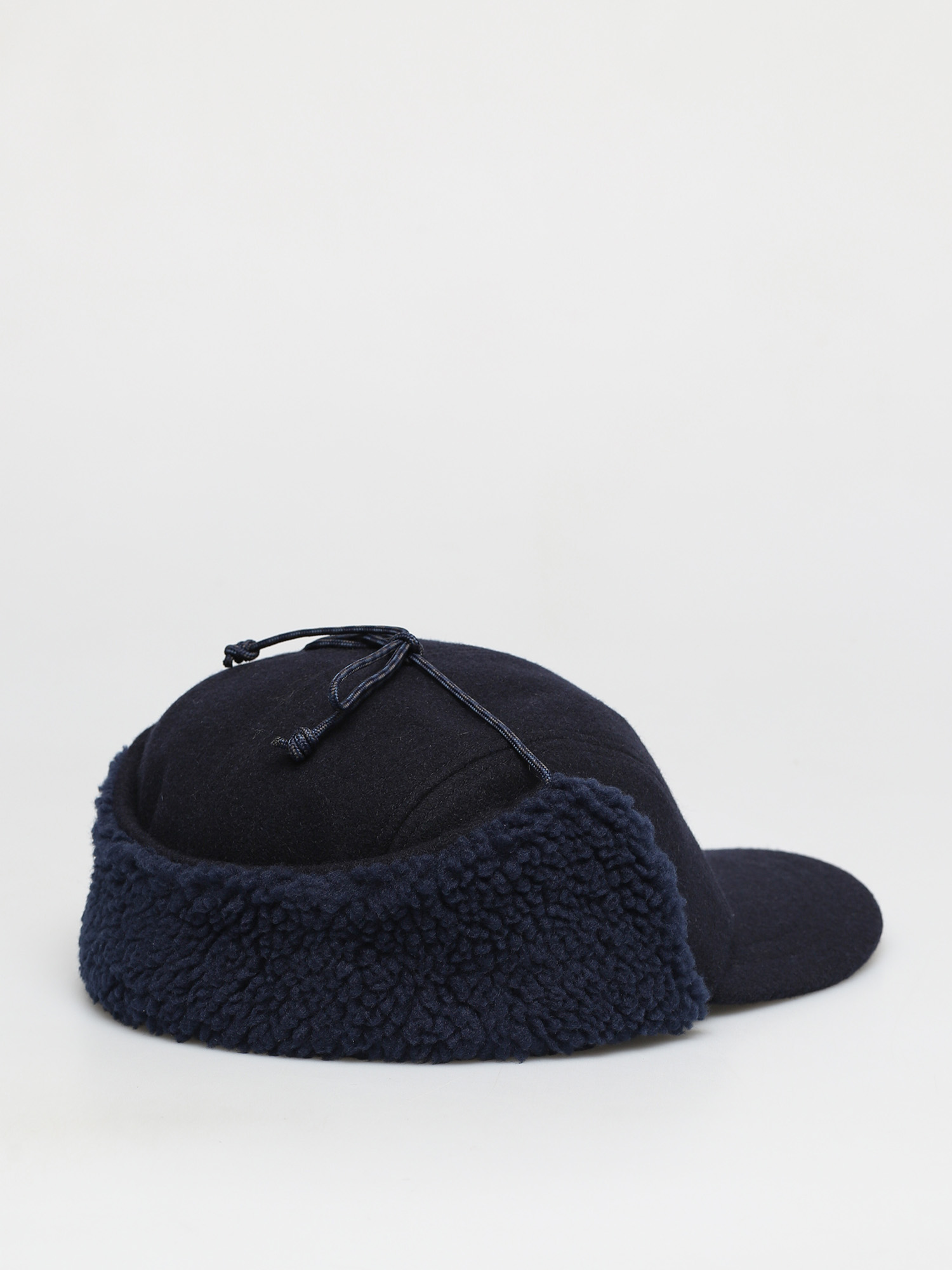 Czapka z daszkiem Patagonia Recycled Wool Ear Flap Cap ZD (classic navy)