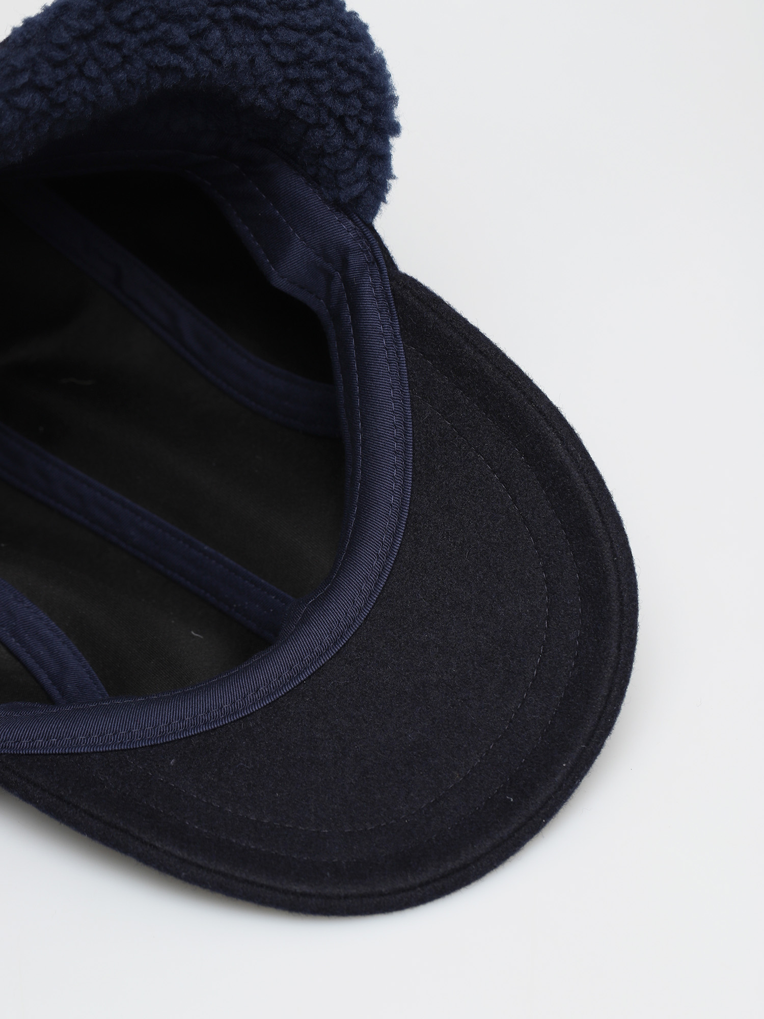 Czapka z daszkiem Patagonia Recycled Wool Ear Flap Cap ZD (classic navy)