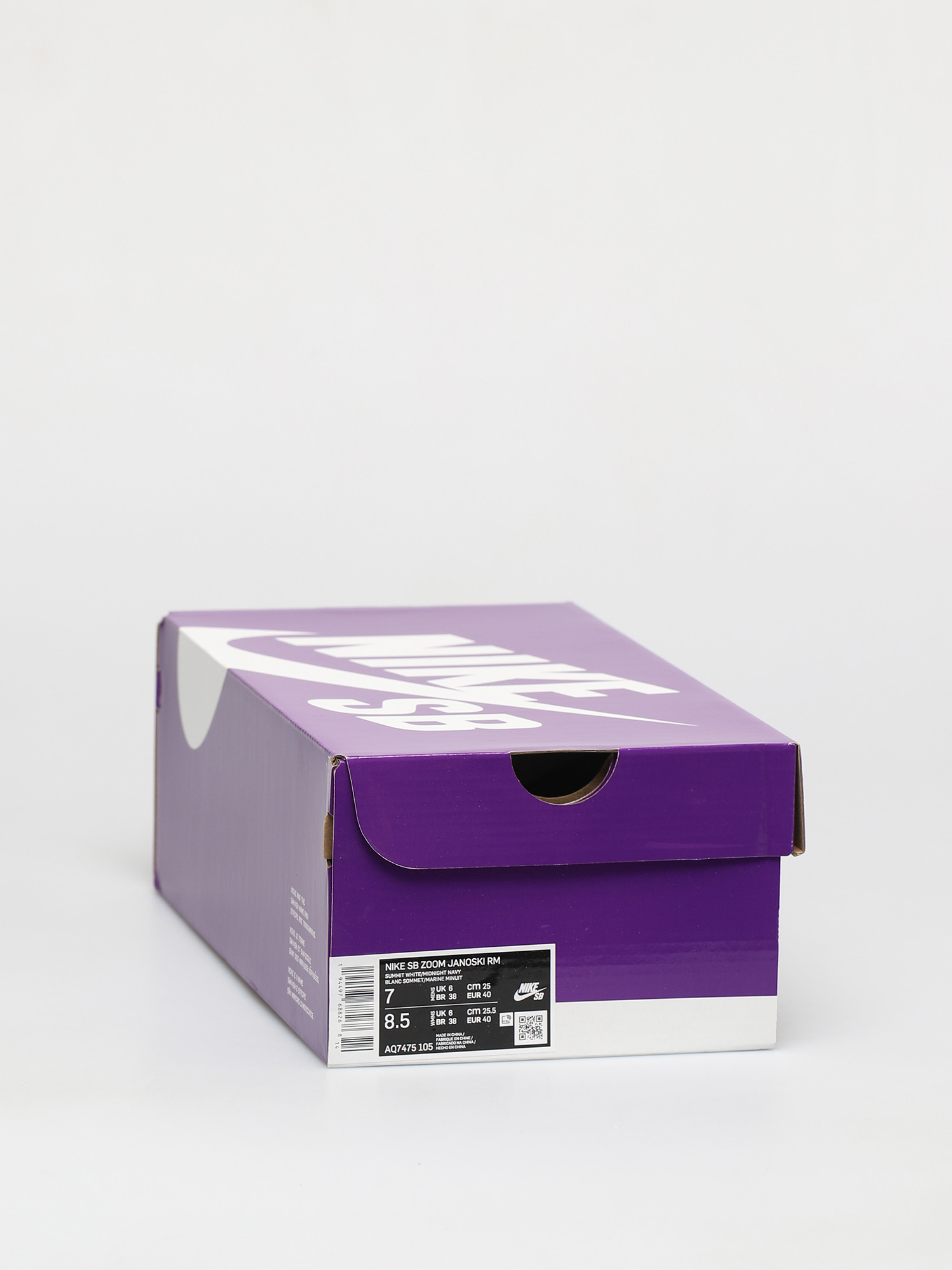 Buty Nike SB Zoom Janoski Rm (summit white/midnight navy white)