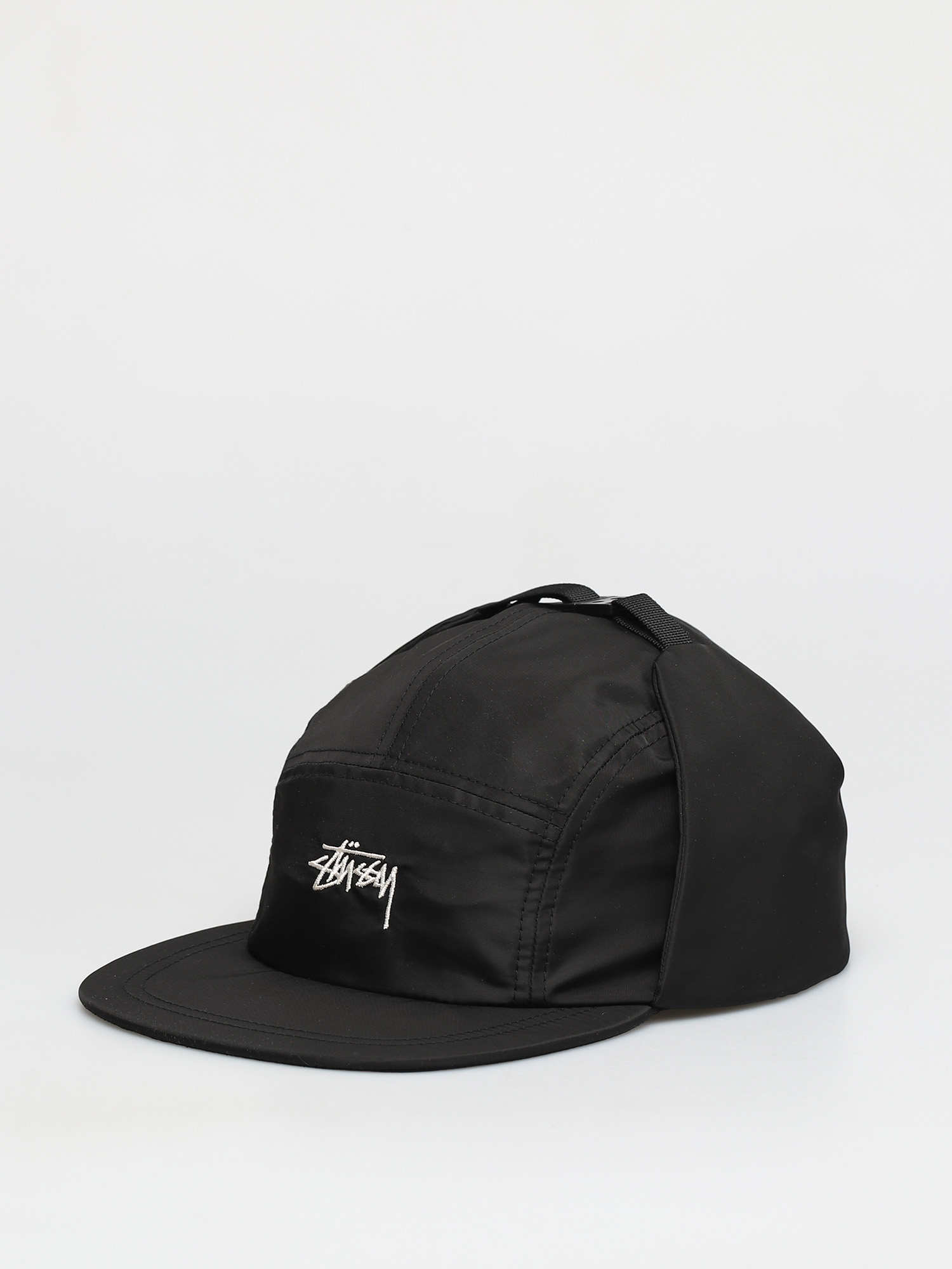 Czapka z daszkiem Stussy Stock Ear Flap Cam ZD (black)