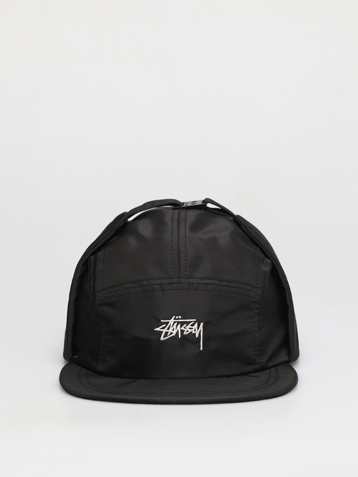 Czapka z daszkiem Stussy Stock Ear Flap Cam ZD (black)