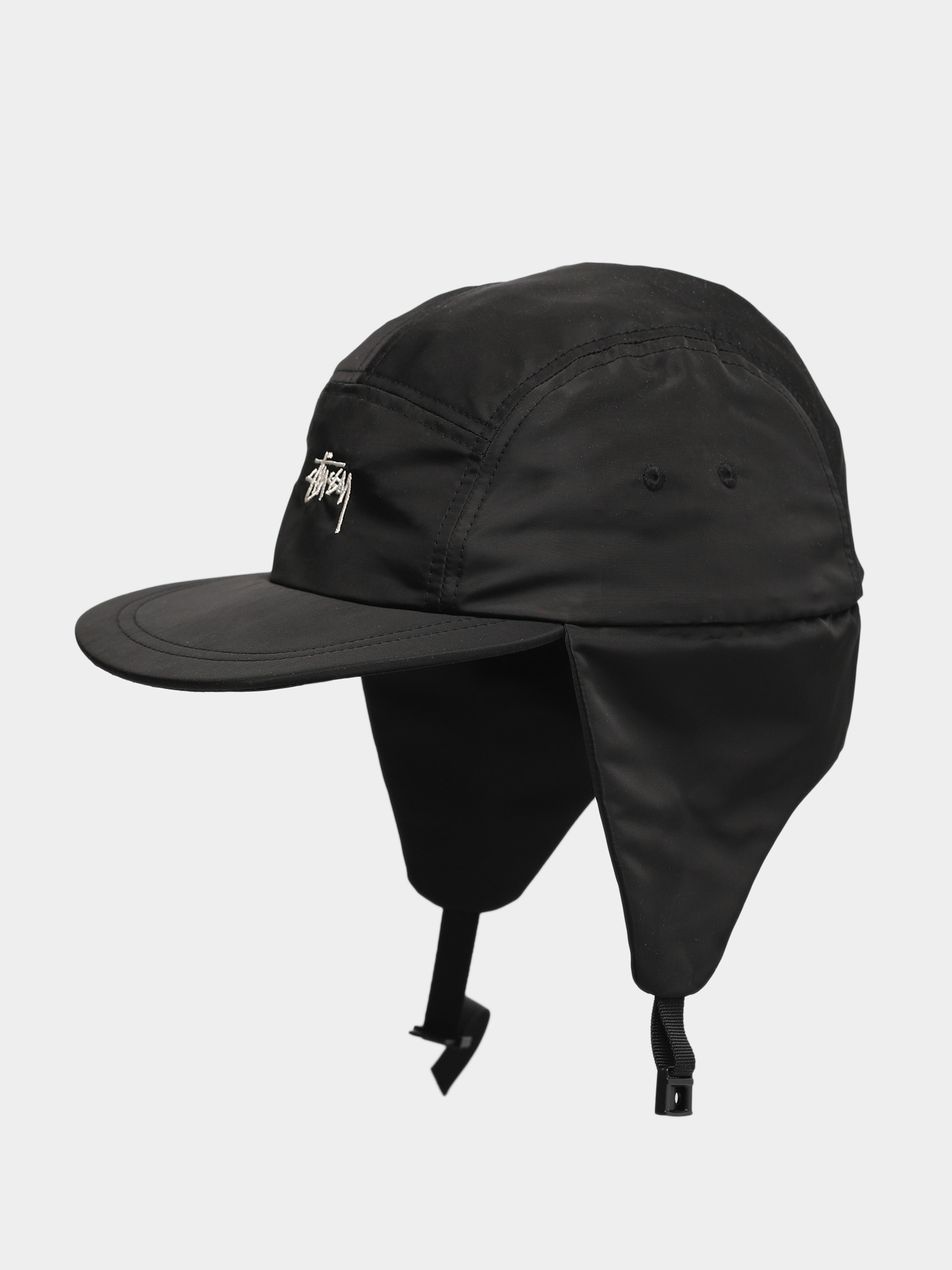Czapka z daszkiem Stussy Stock Ear Flap Cam ZD (black)