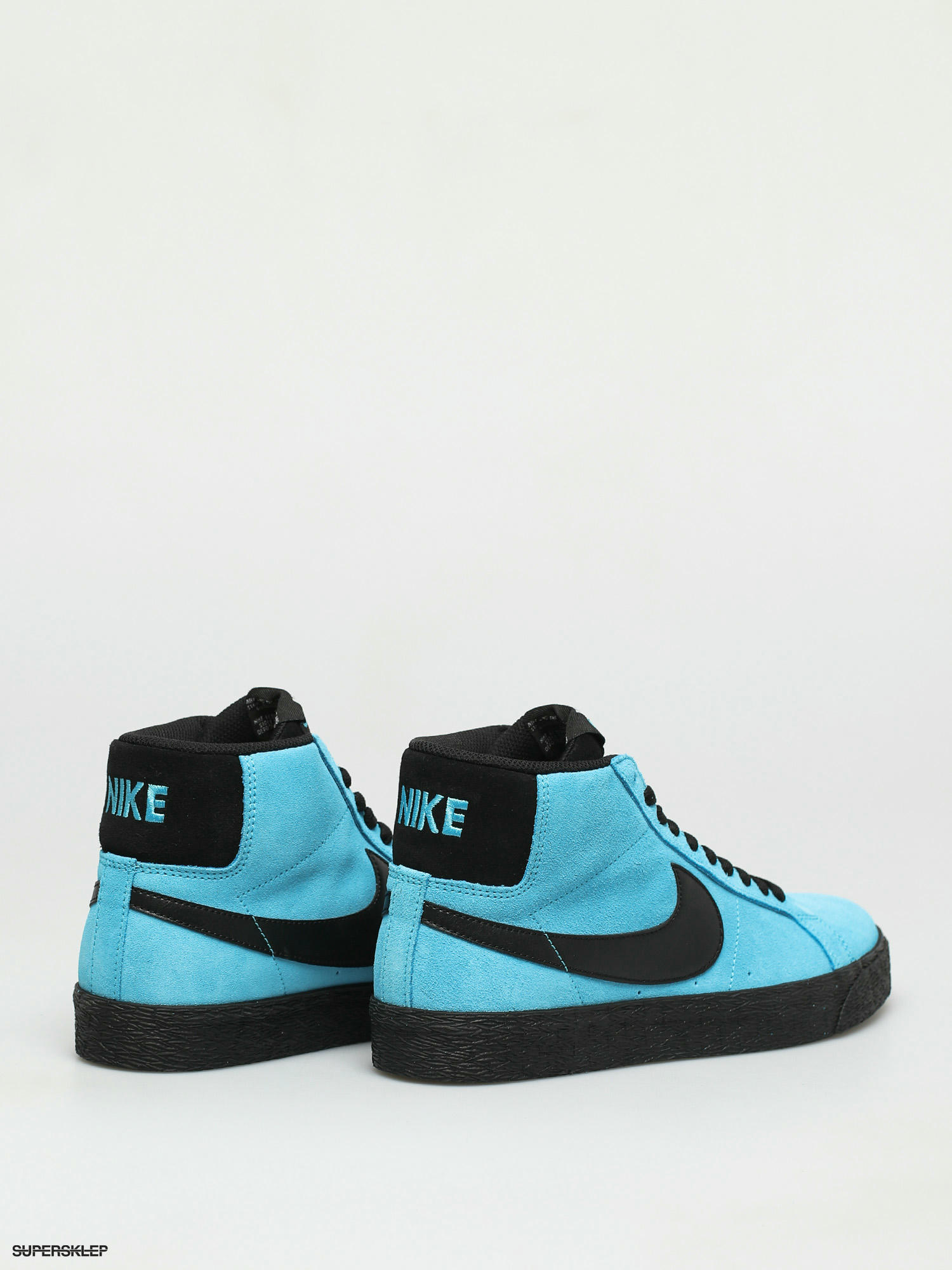 blue black nike blazers