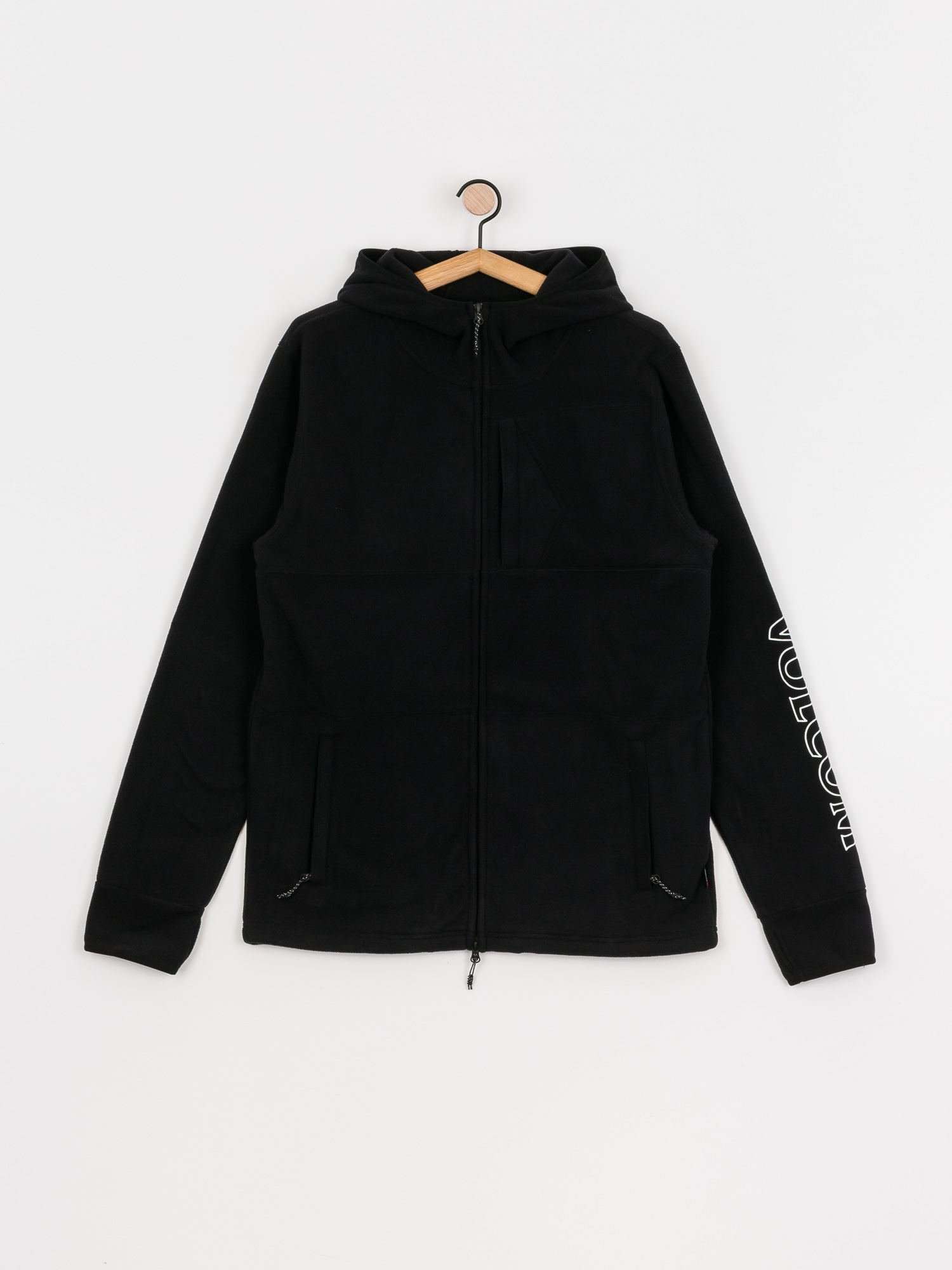 Męska Bluza aktywna Volcom Polartec HD (black)
