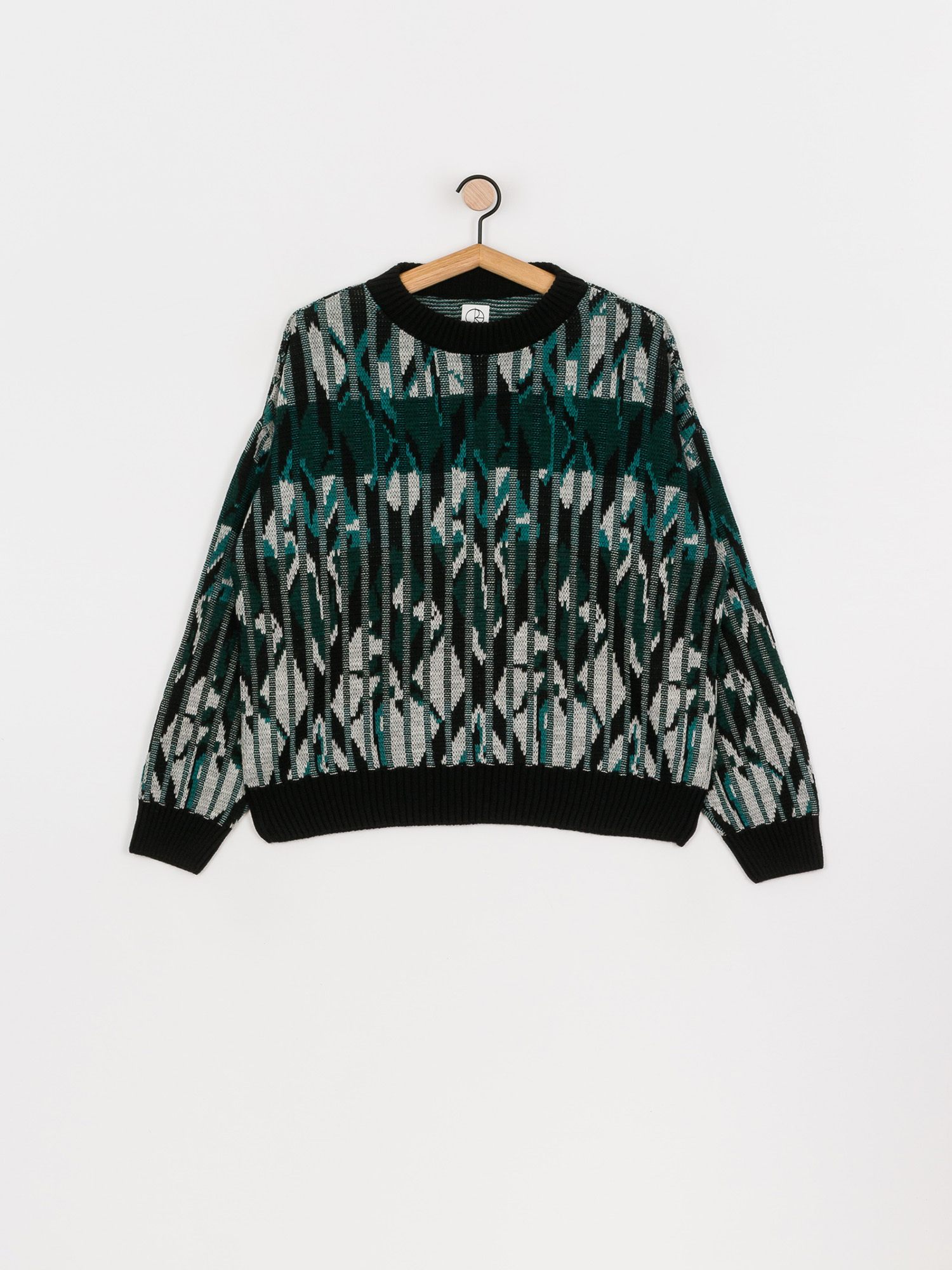 Sweter Polar Skate Paul Knit (black)