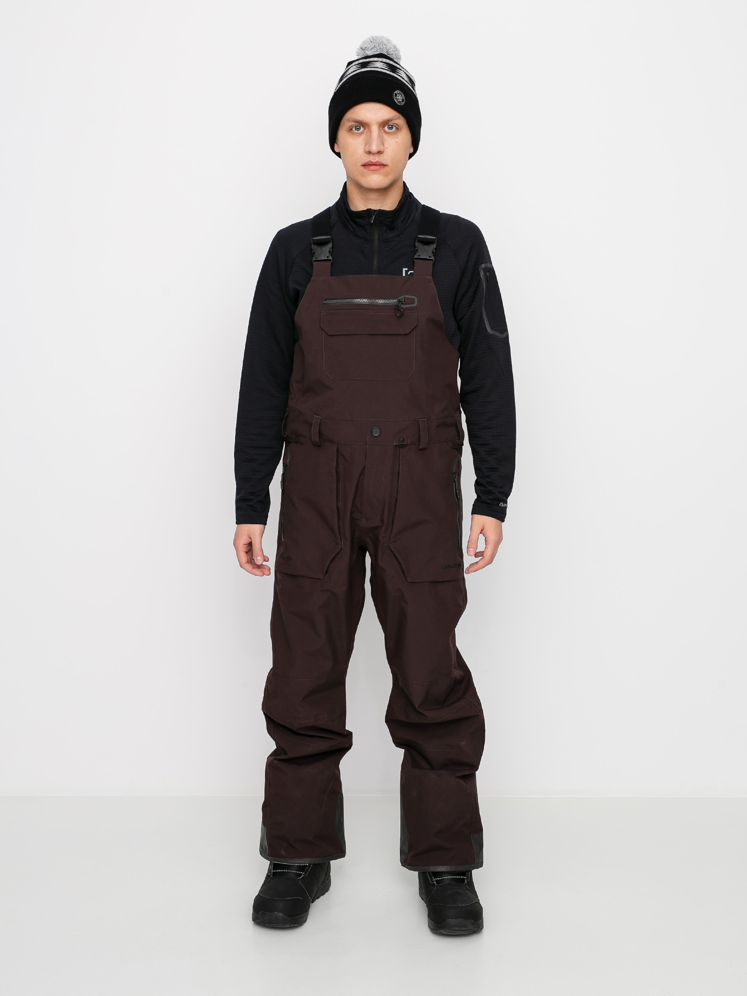 Męskie Spodnie snowboardowe Volcom Rain Gtx Bib Overall (brd)