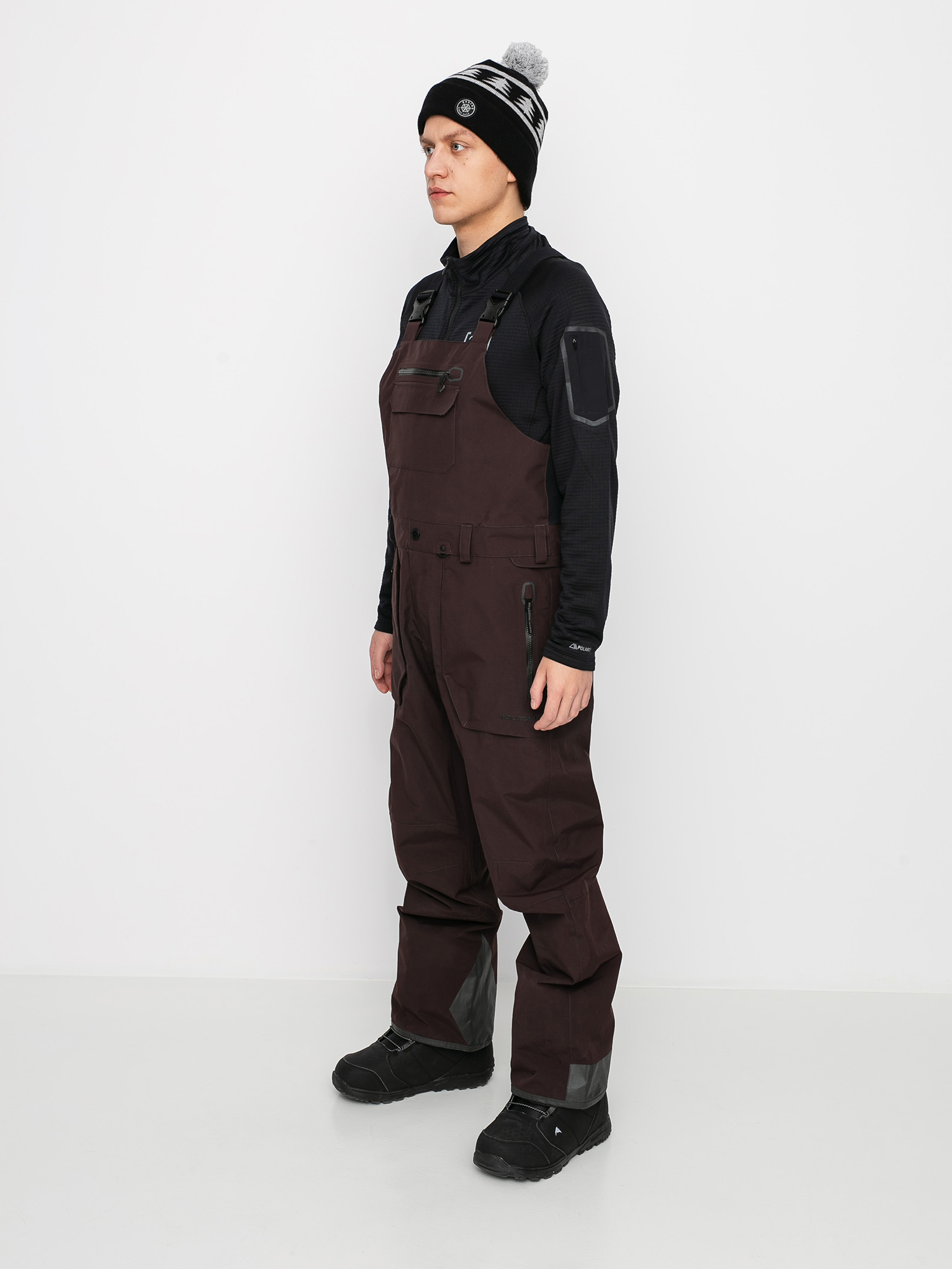 Męskie Spodnie snowboardowe Volcom Rain Gtx Bib Overall (brd)