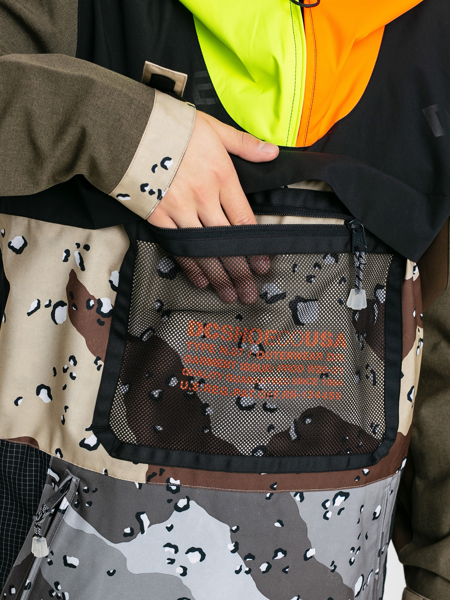 Męska Kurtka snowboardowa DC Asap Anorak Se (repurpose multi camo/opticool)