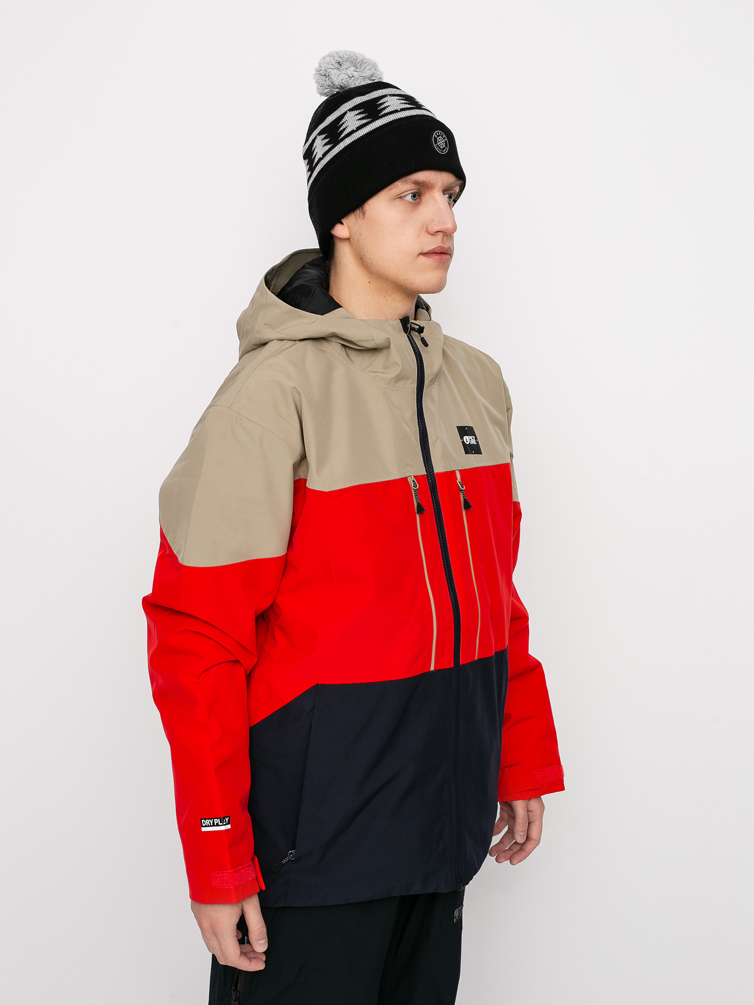 Męska Kurtka snowboardowa Picture Picture Object (red dark blue)