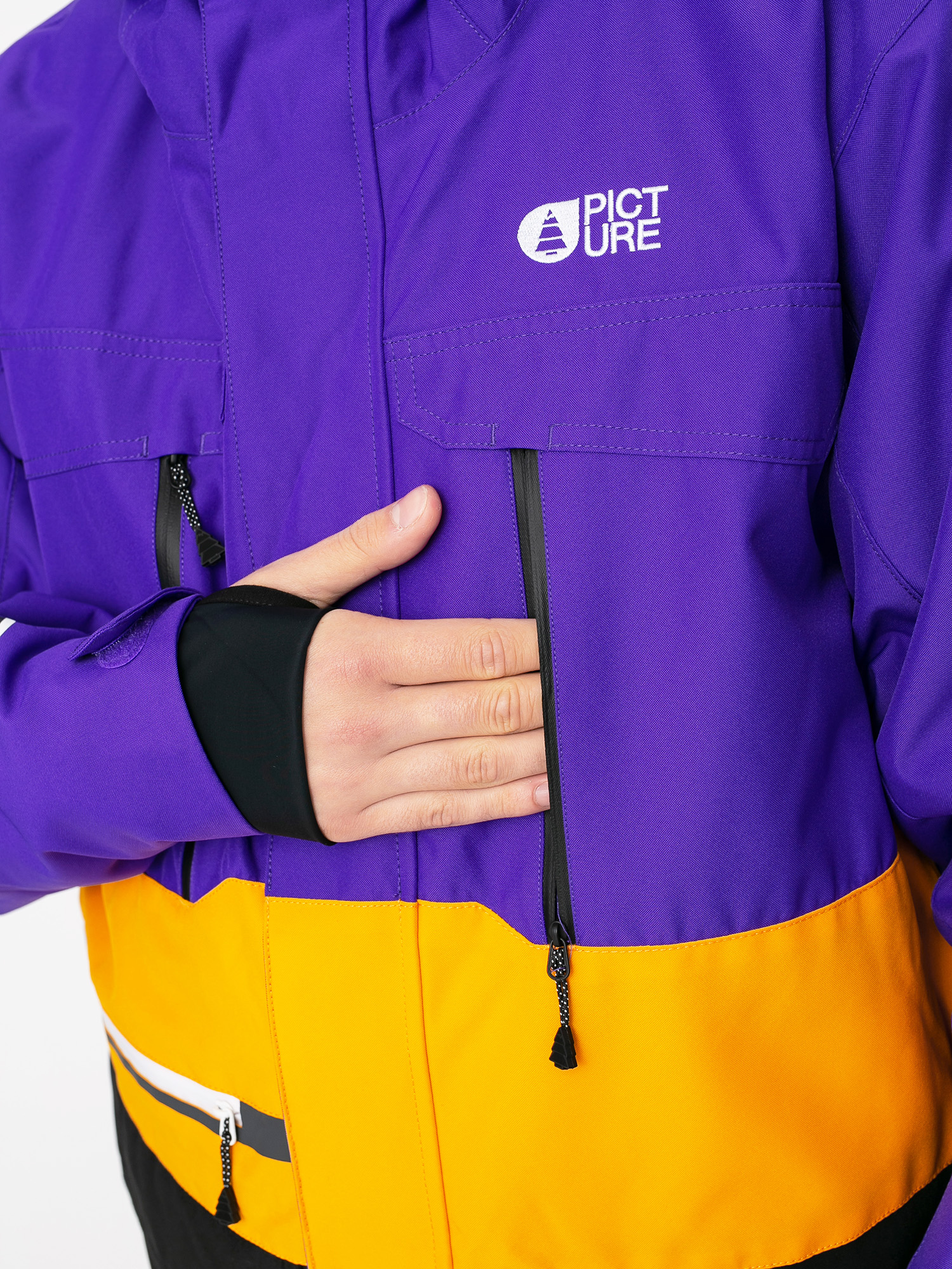 Męska Kurtka snowboardowa Picture Pure (purple yellow)