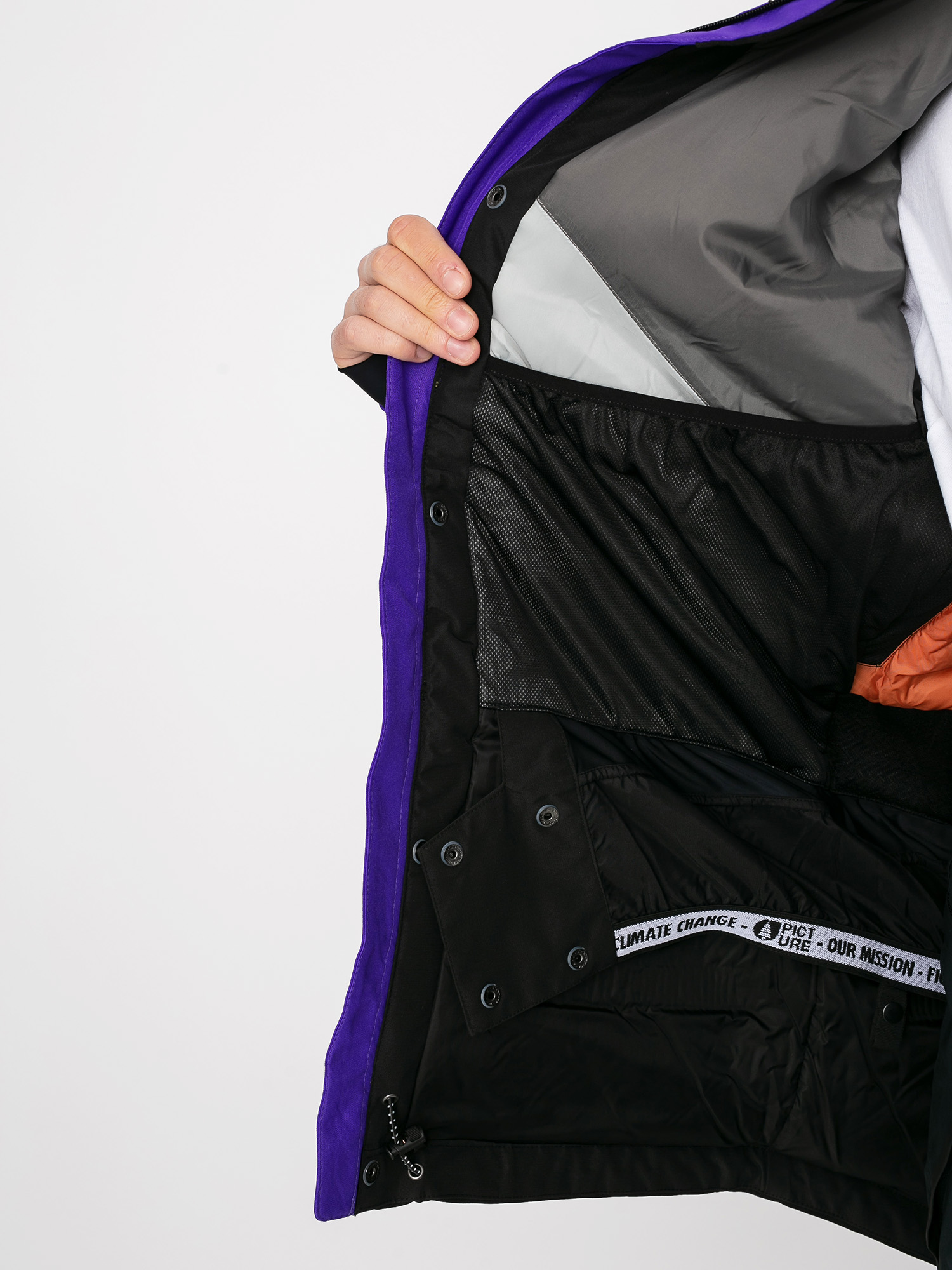 Męska Kurtka snowboardowa Picture Pure (purple yellow)
