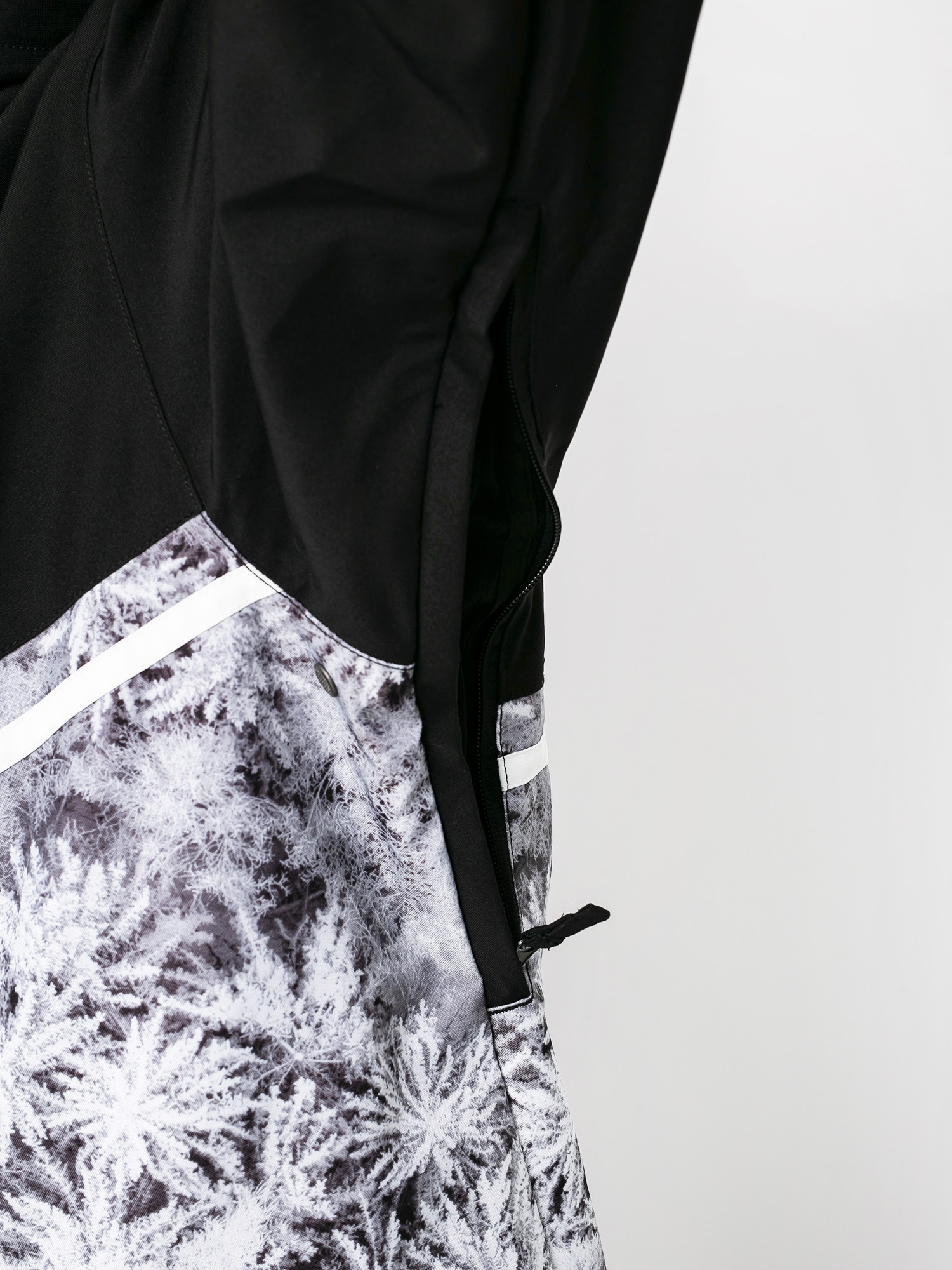 Męska Kurtka snowboardowa Picture Panel Print (drone forest)