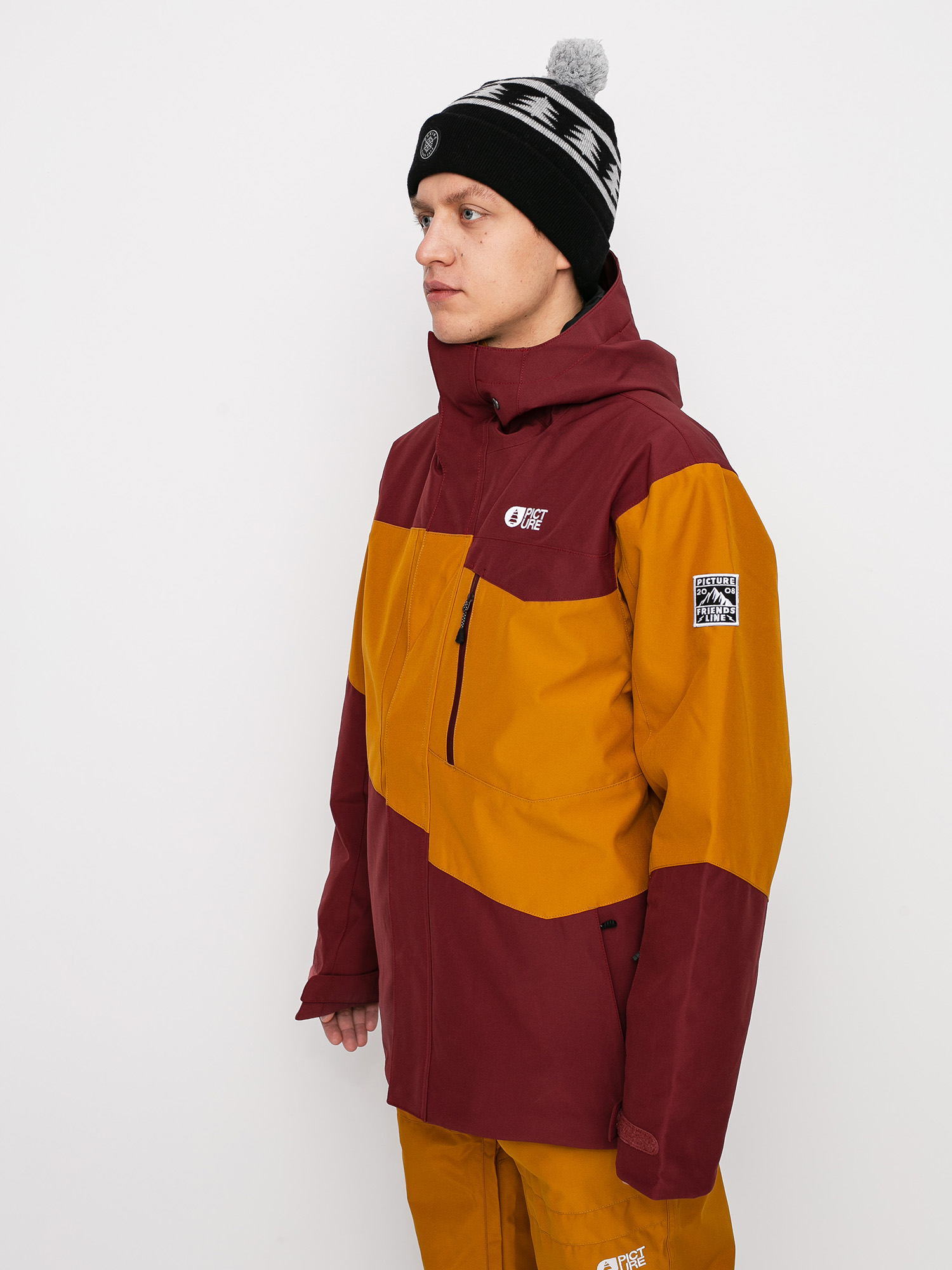 Męska Kurtka snowboardowa Picture Styler (camel ketchup)