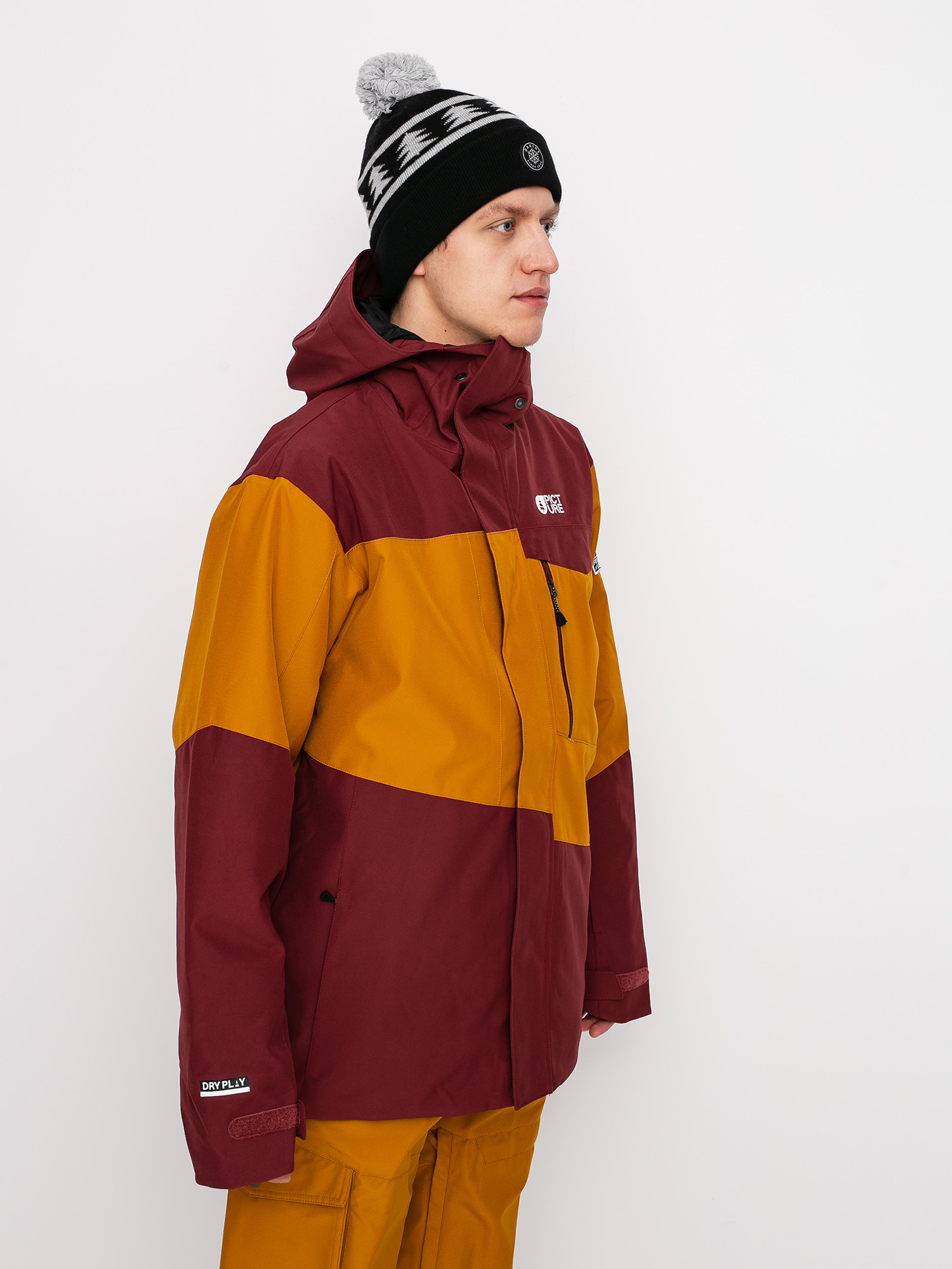Męska Kurtka snowboardowa Picture Styler (camel ketchup)
